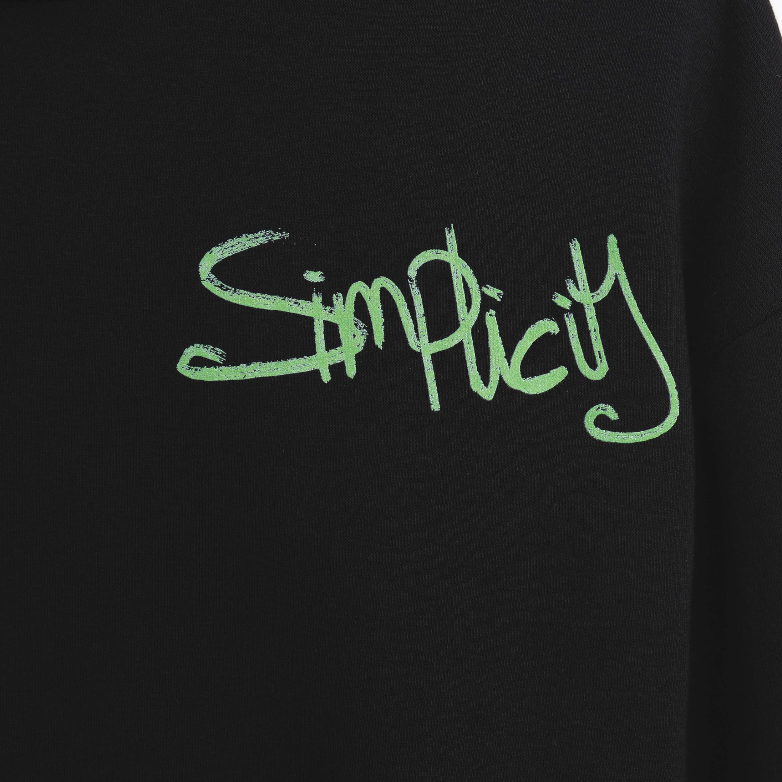 Black hoodie with white and green letters From Iris - WECRE8