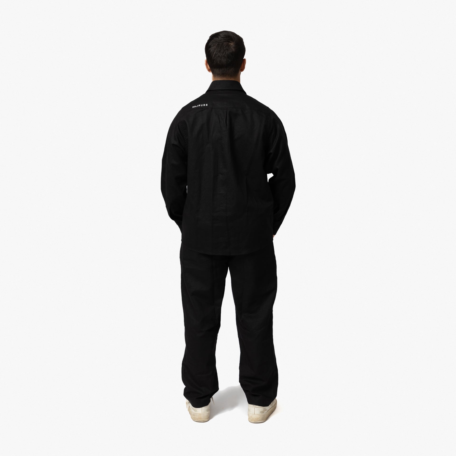 Black Long Sleeve Shirt By Hajruss - WECRE8