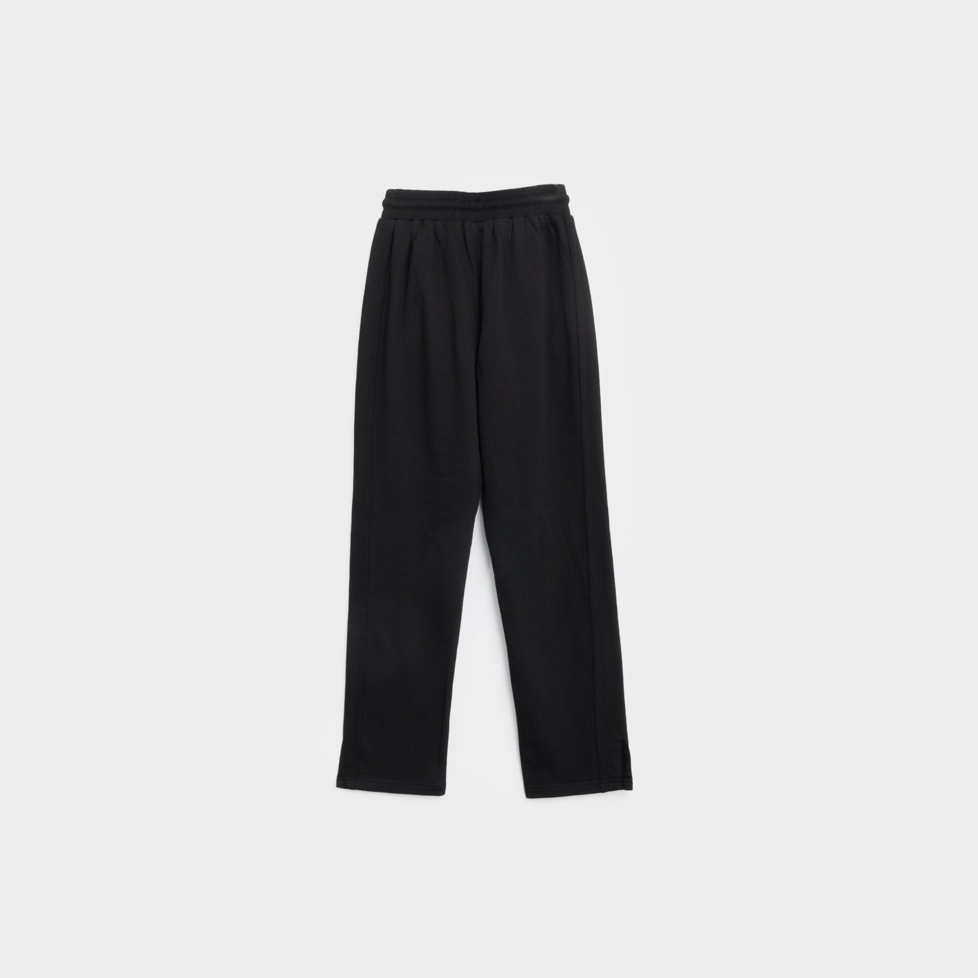 Black Printed straight cotton Pants From Invert - WECRE8