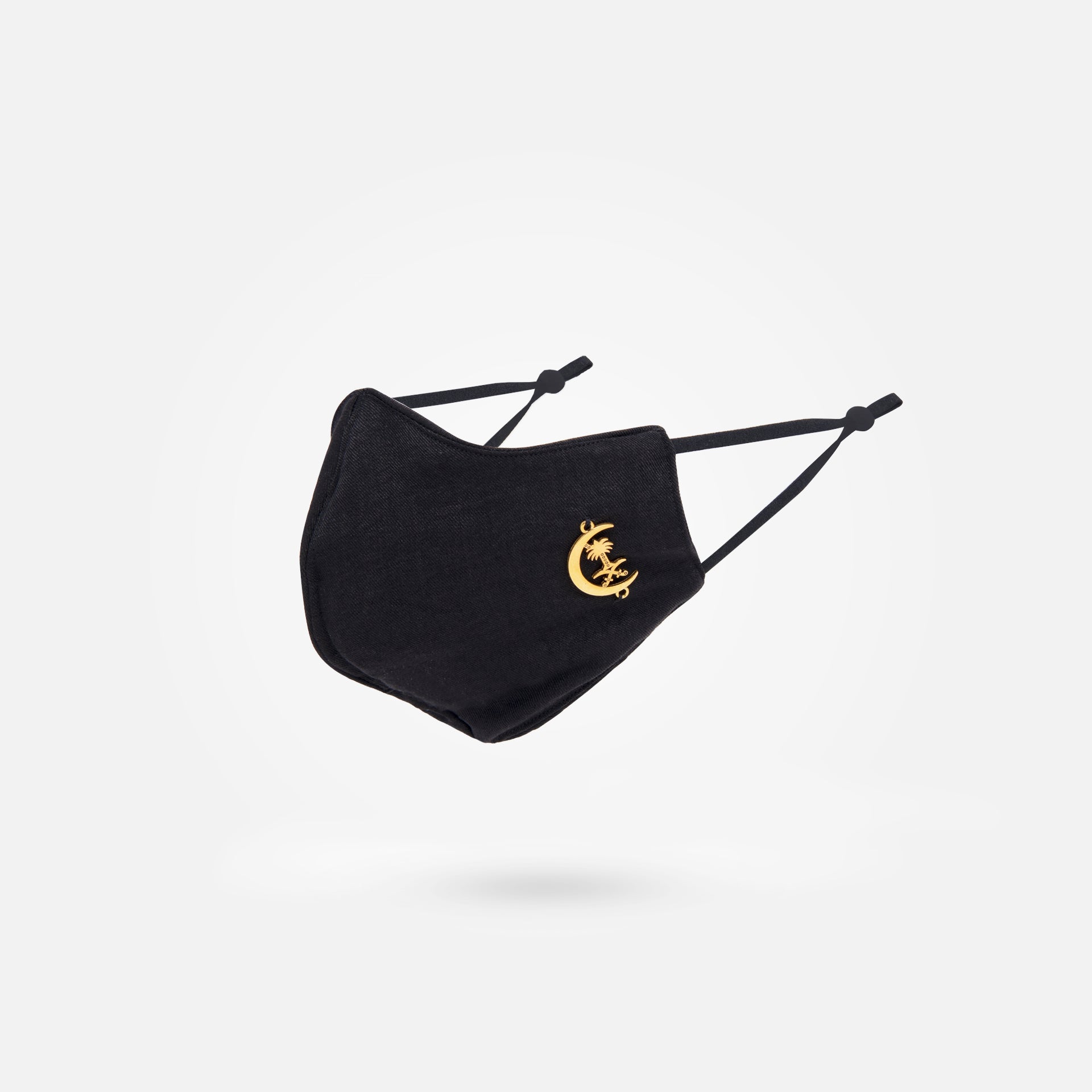 Black Saudi National Flag Mask By Aurora - WECRE8