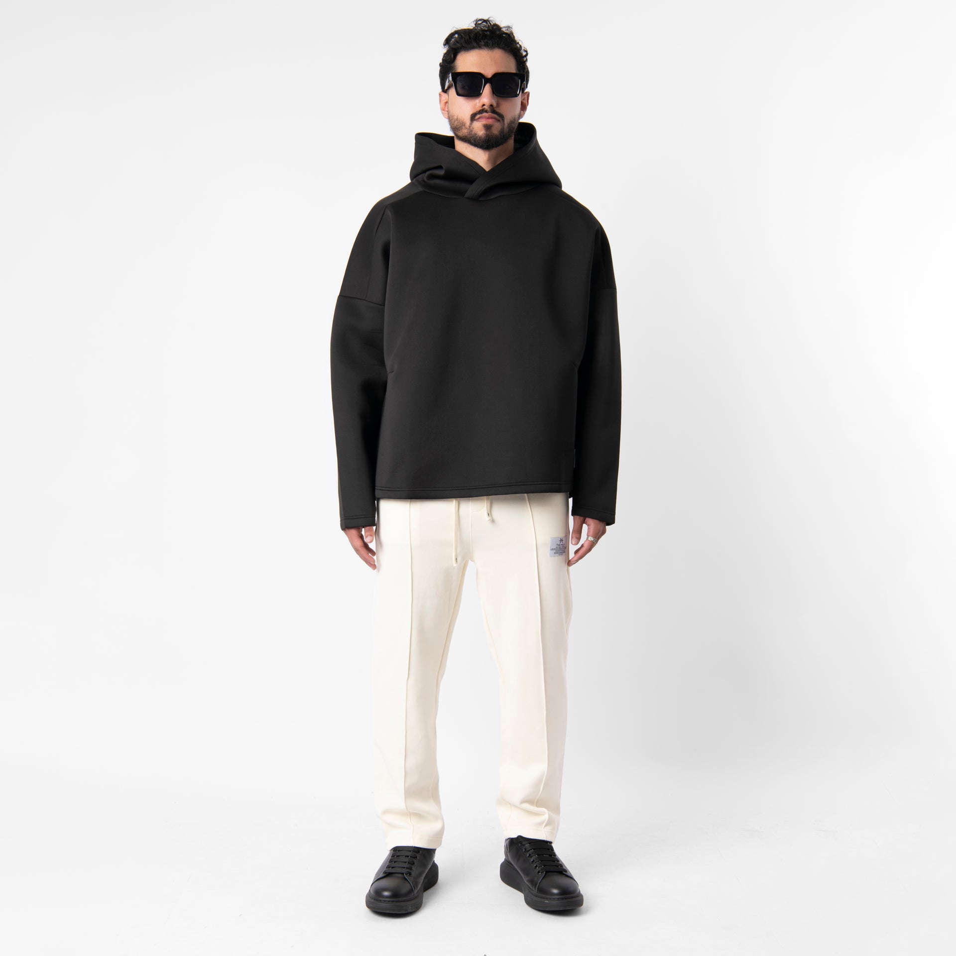Black Spring Oversize Hoodie From The Palm - WECRE8