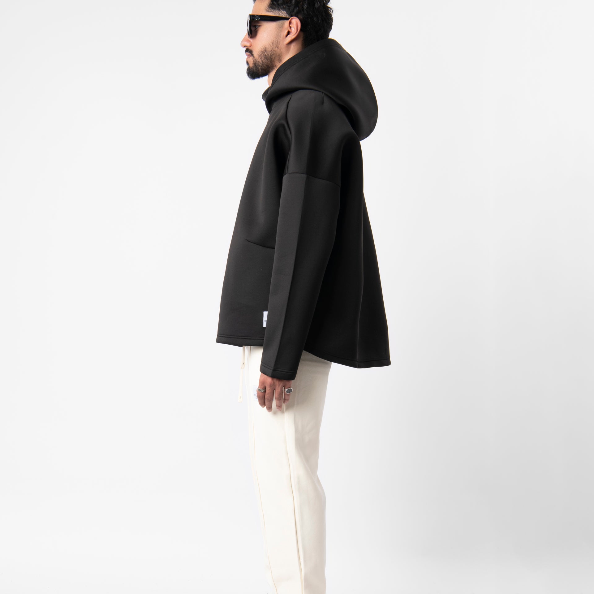 Black Spring Oversize Hoodie From The Palm - WECRE8