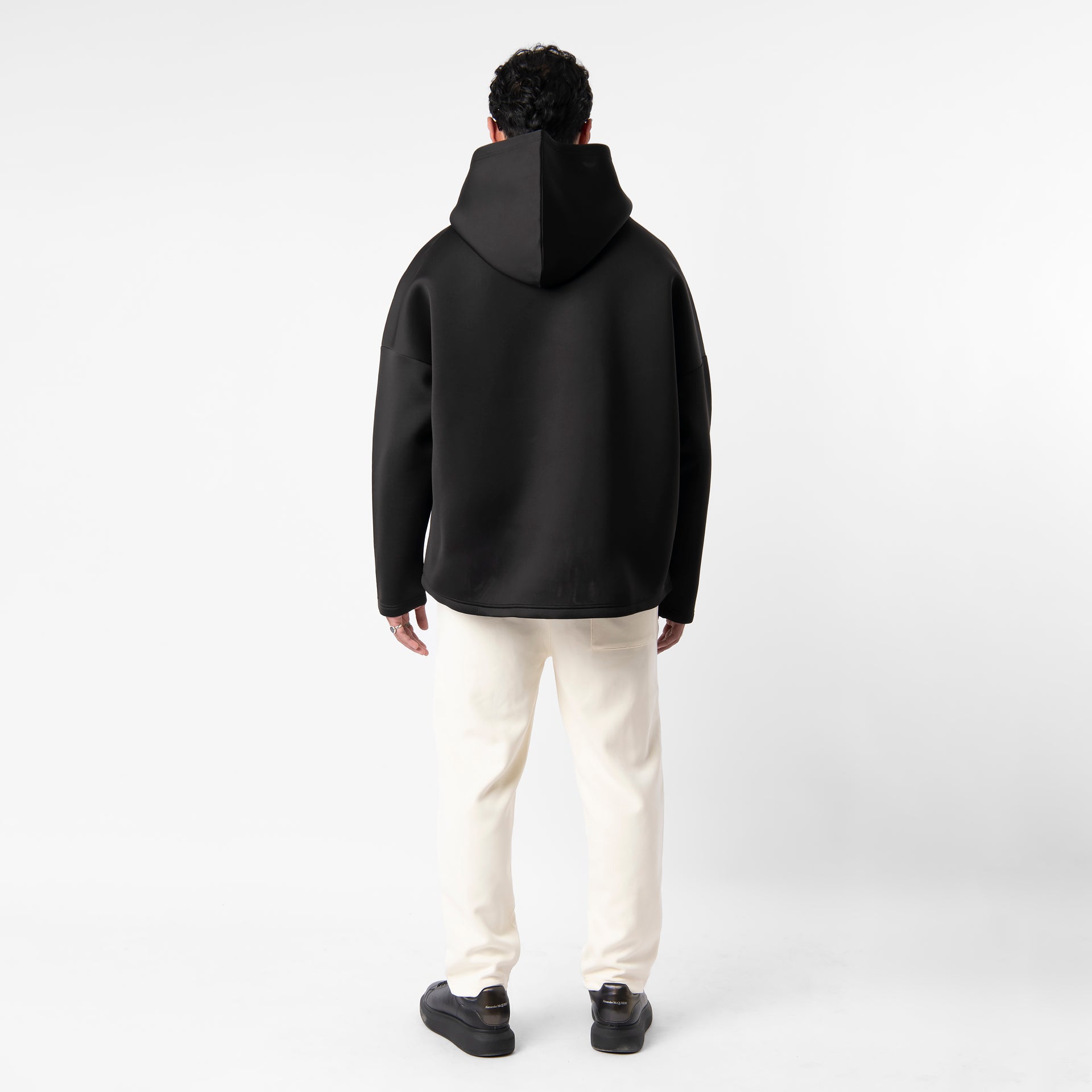 Black Spring Oversize Hoodie From The Palm - WECRE8