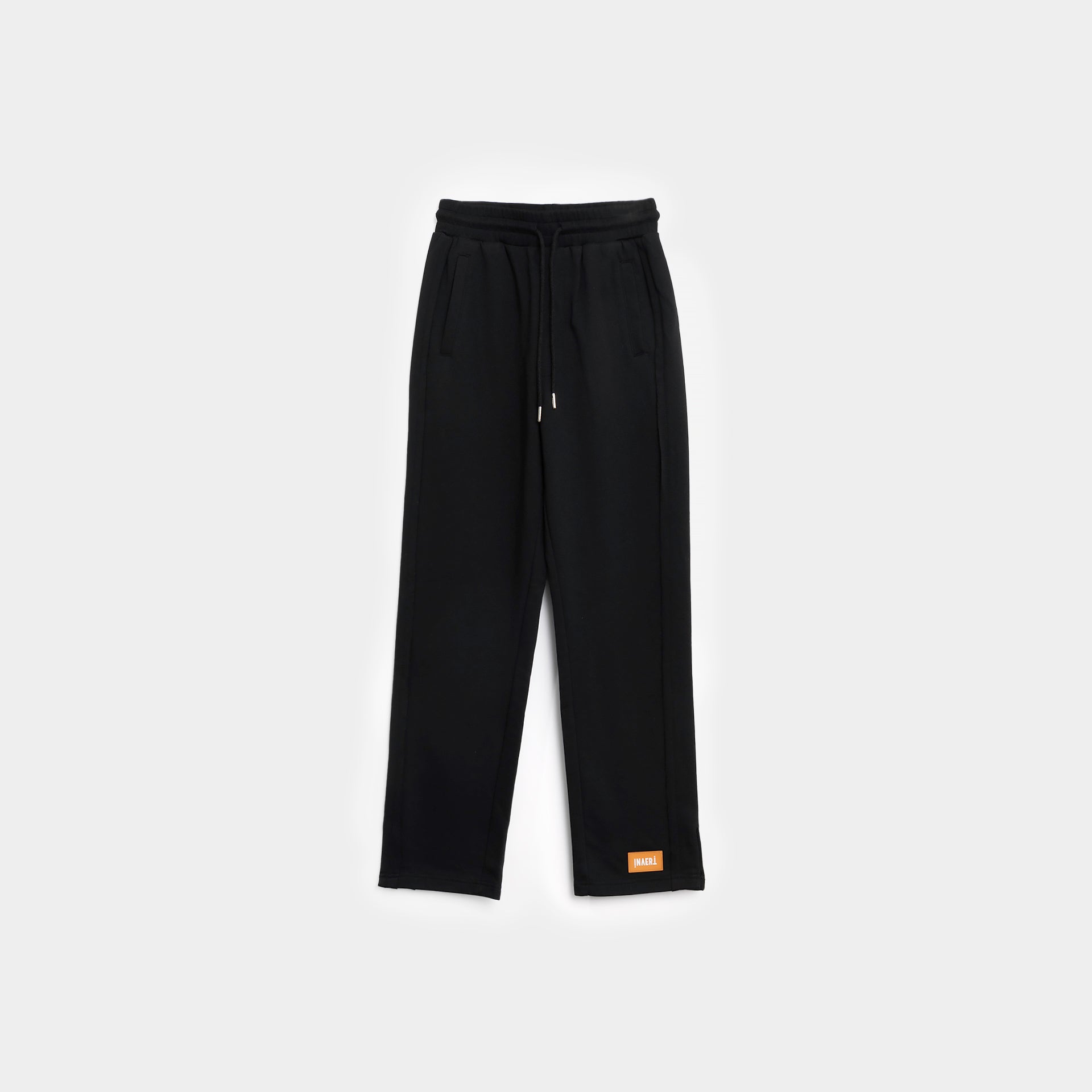 Black straight cotton pants From Invert - WECRE8