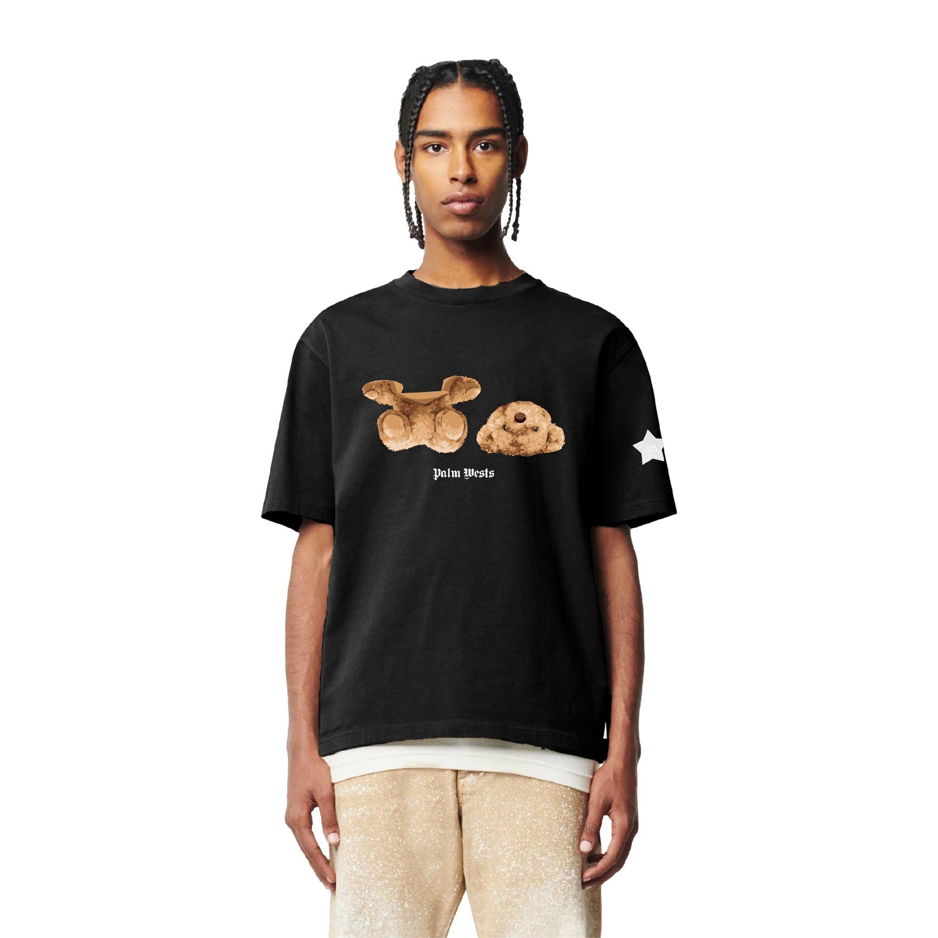 Black Teddy Bear T-shirt From I'm West - WECRE8