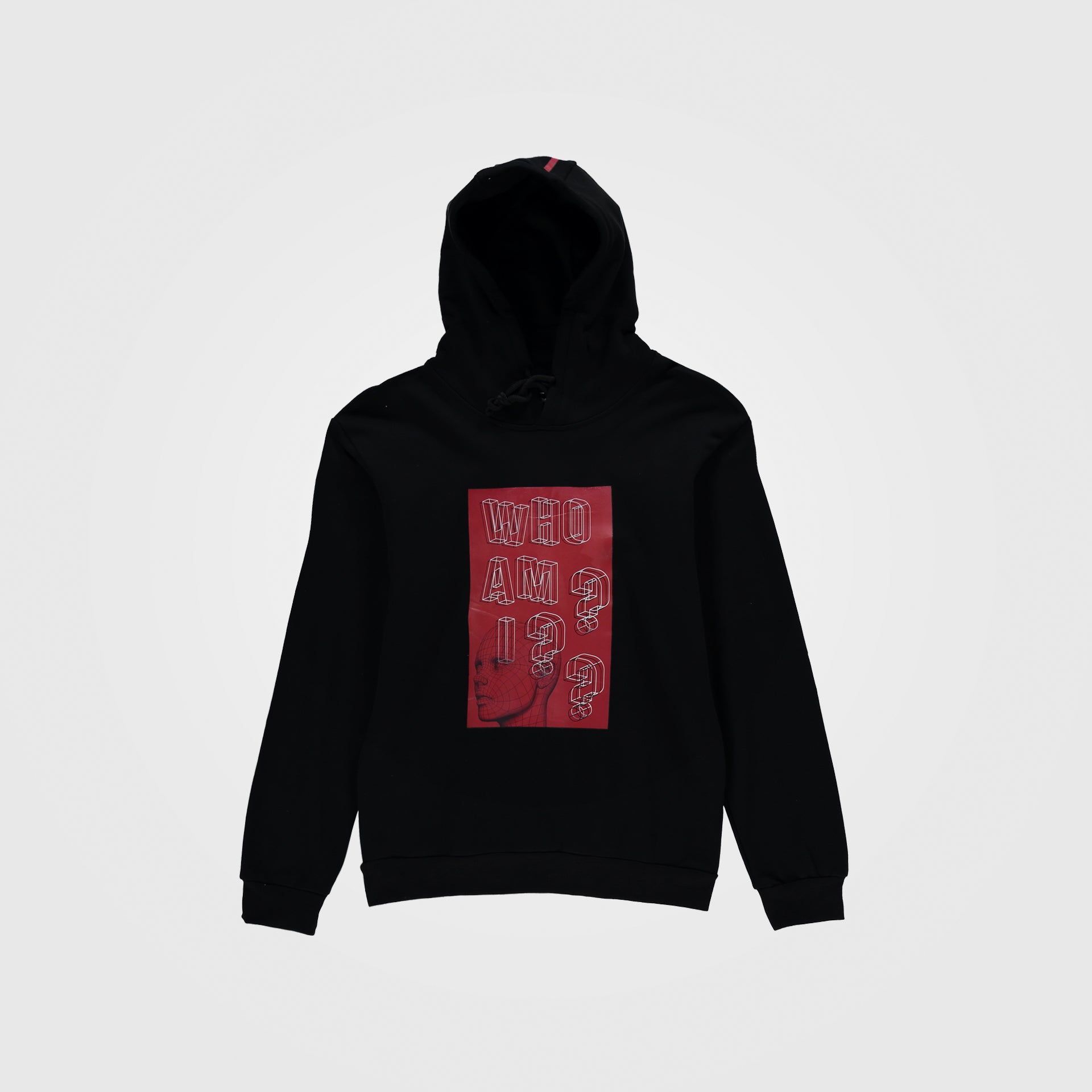 Black Who Am I Hoodie From MJ Store - WECRE8