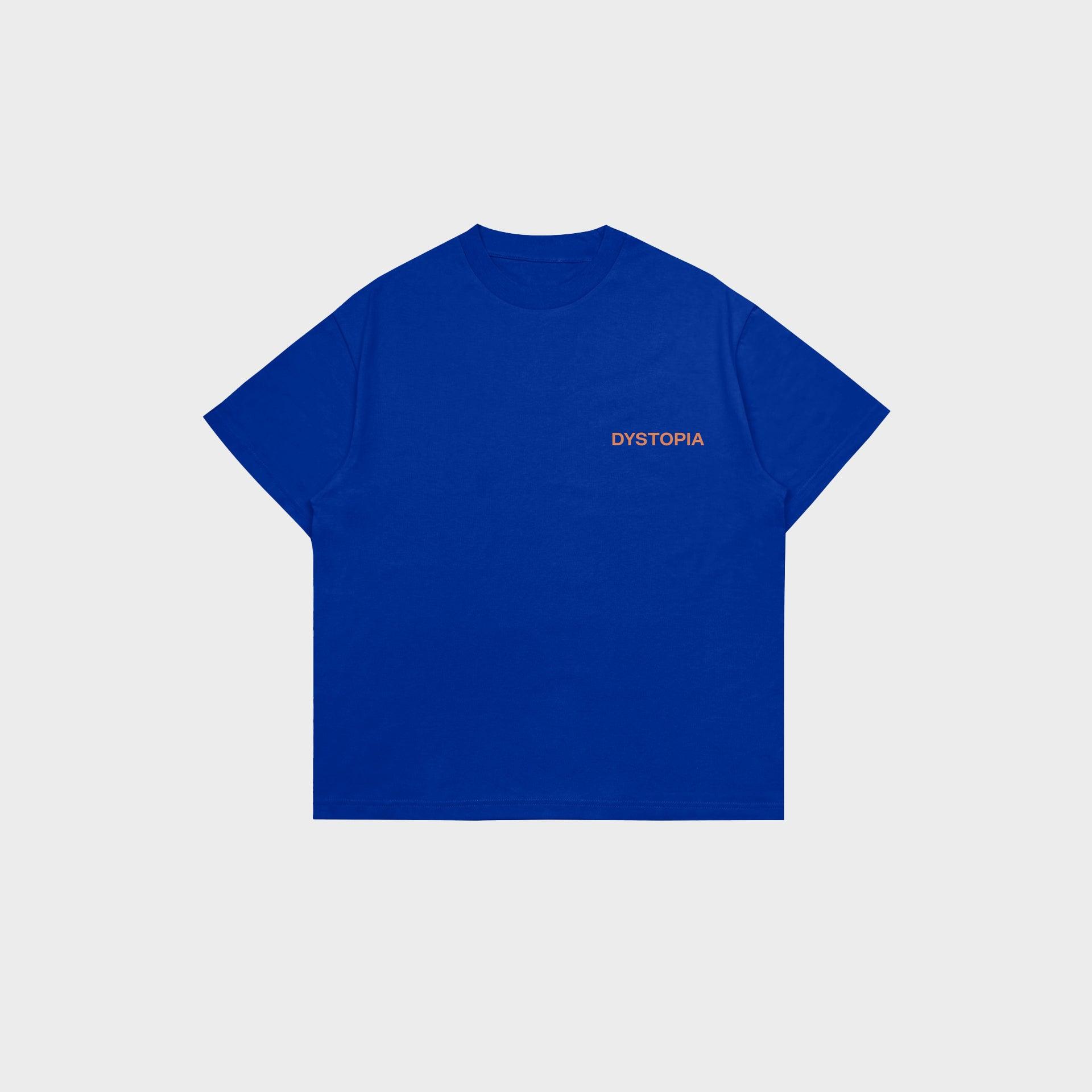 Blue +30 Code T-shirt From Dystopia - WECRE8