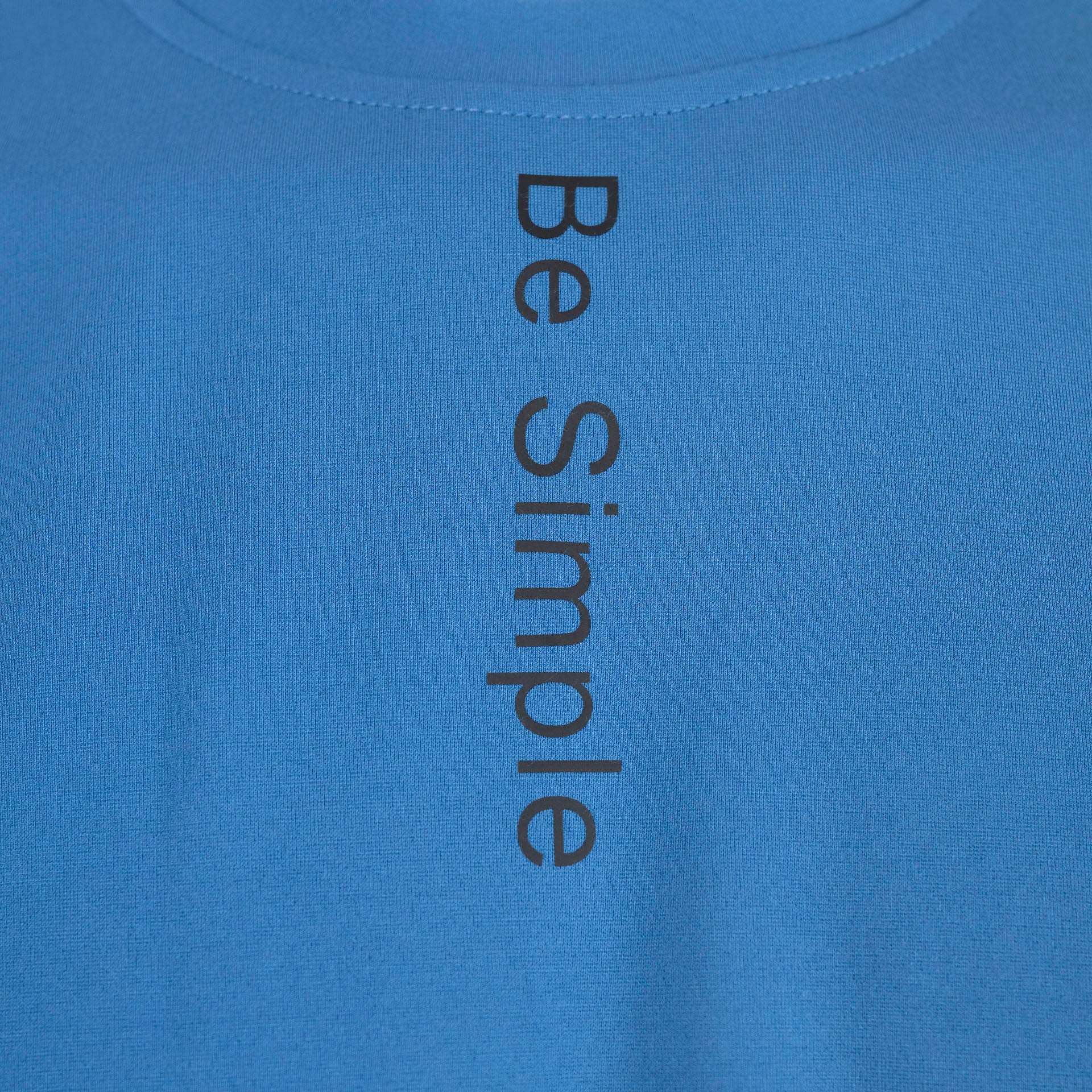 Blue Be Simple T-shirt By Z Brand - WECRE8