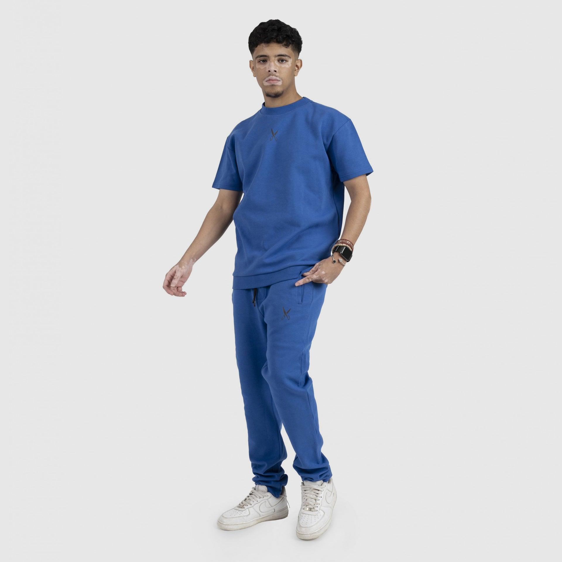 Blue Men Pants From Weaver Design - WECRE8