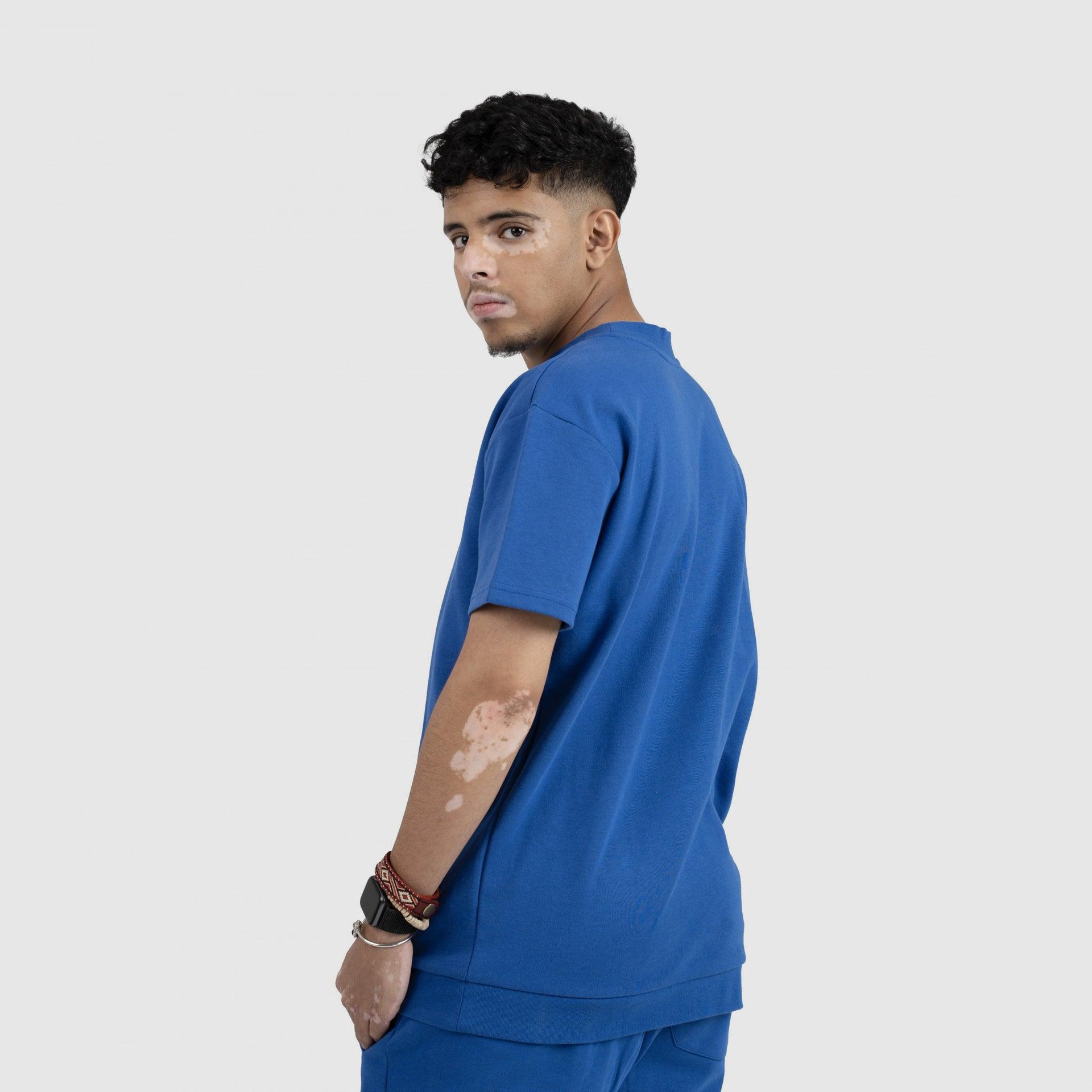 Blue Men T-shirt From Weaver Design - WECRE8