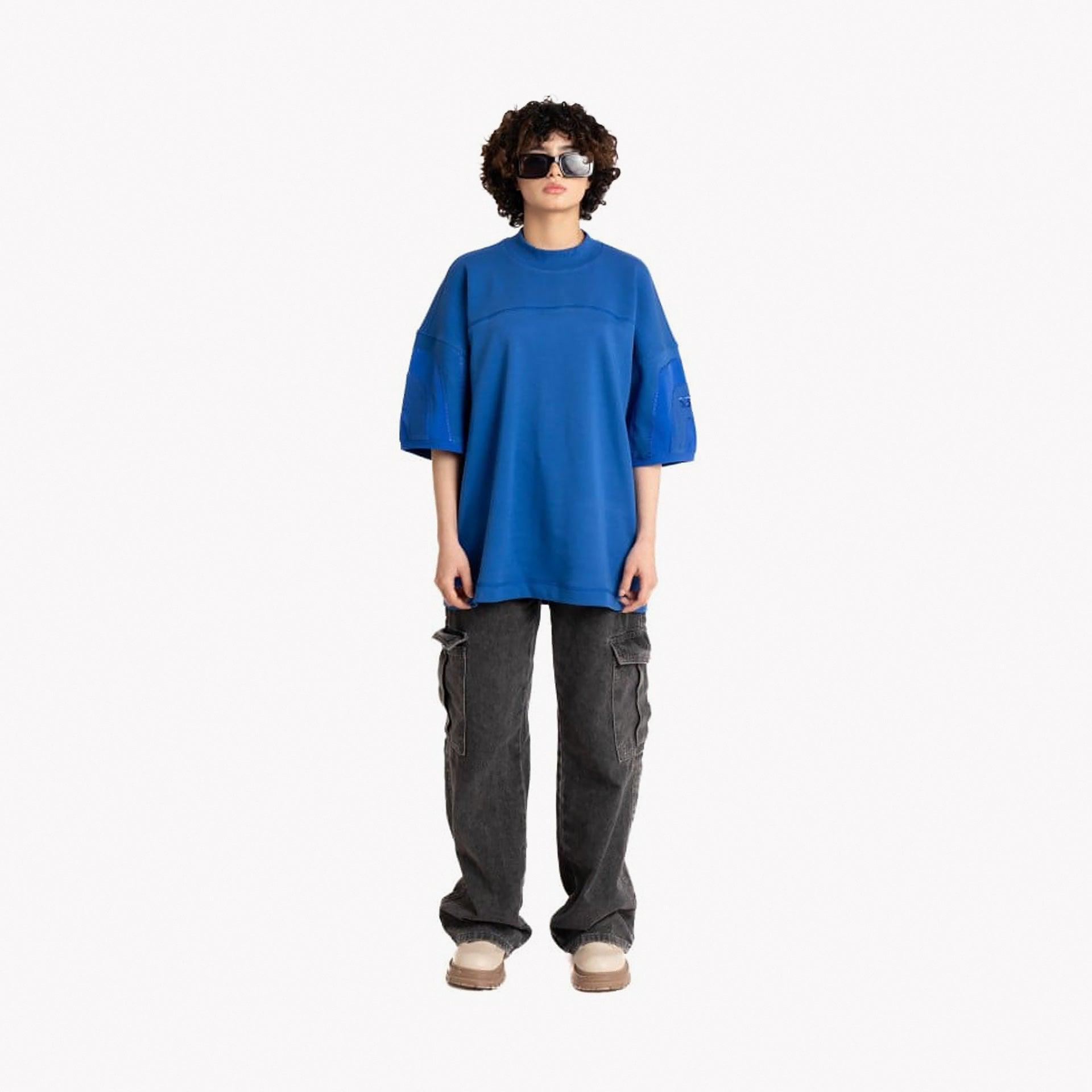 Blue Oversize T-shirt By S32 - WECRE8