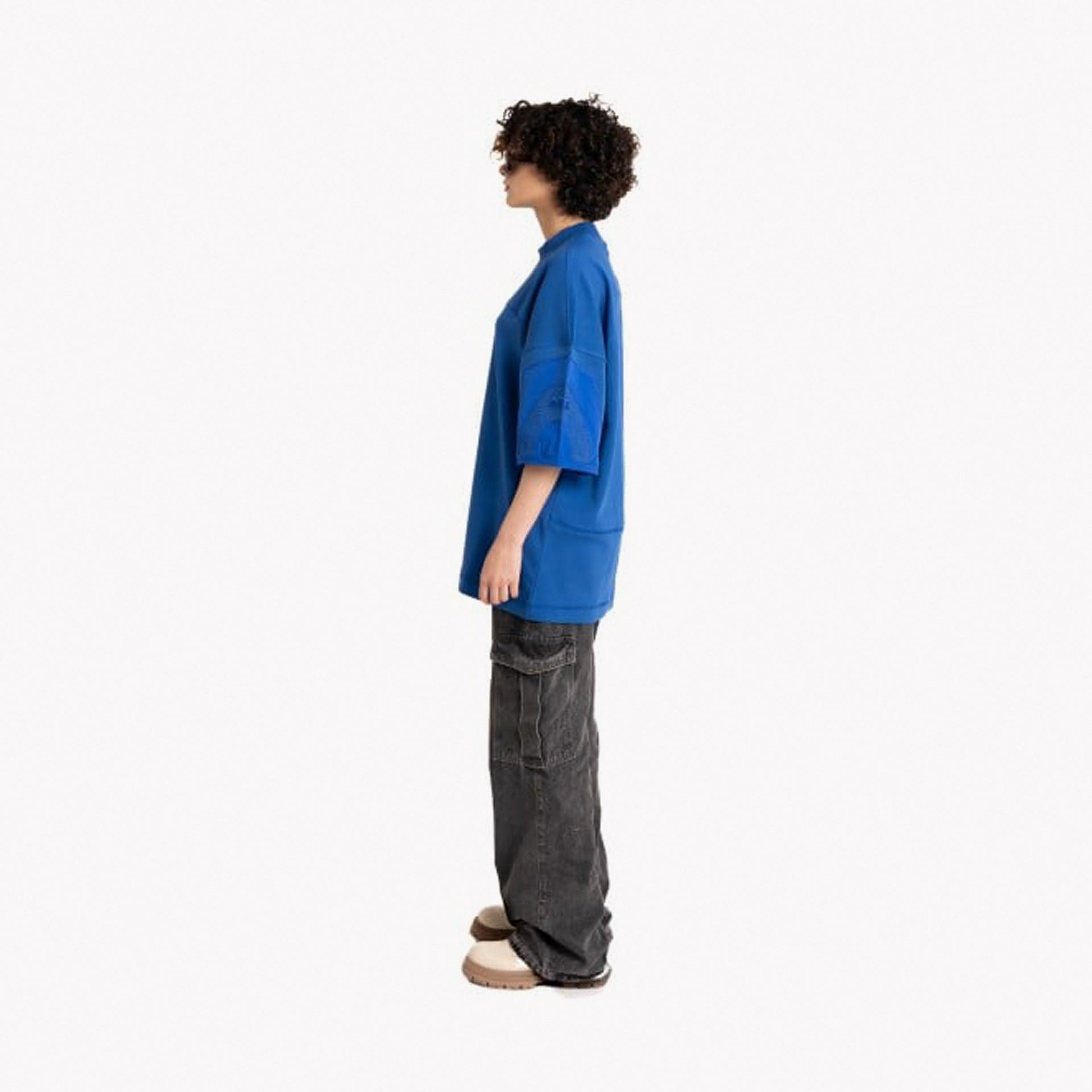 Blue Oversize T-shirt By S32 - WECRE8