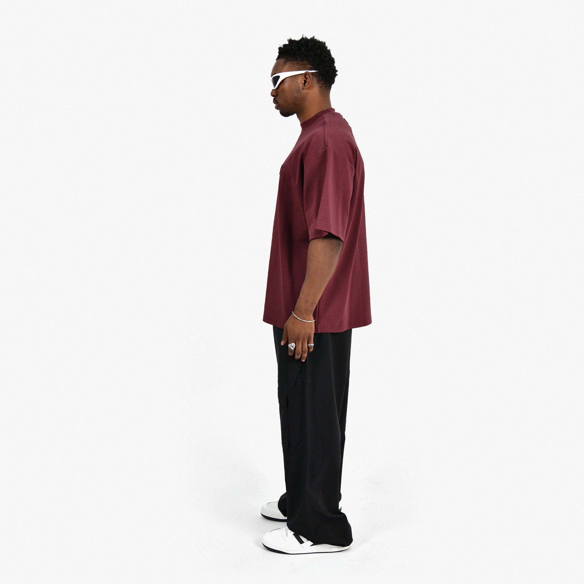 Burgundy Seamless T-shirt From Unisi - WECRE8