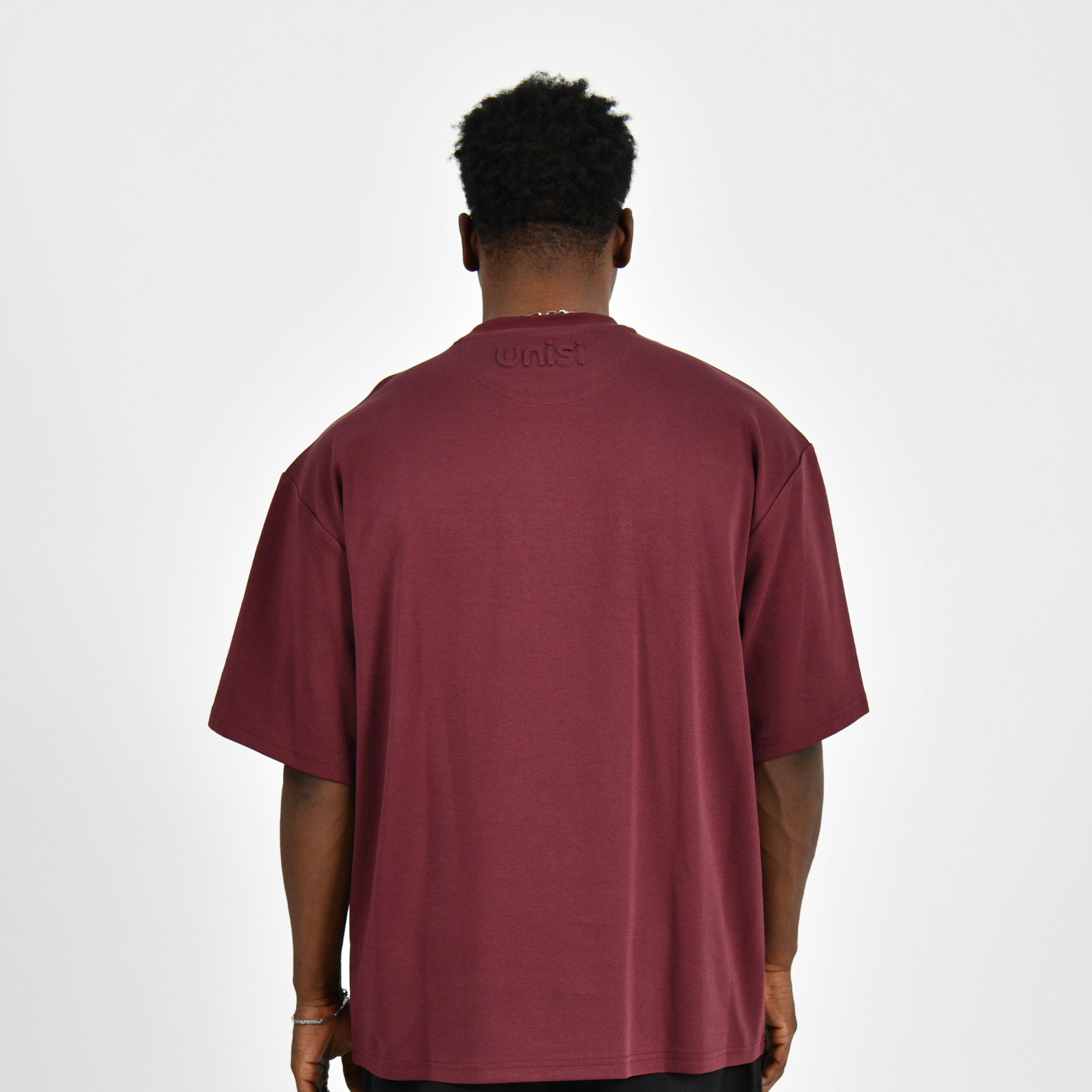 Burgundy Seamless T-shirt From Unisi - WECRE8