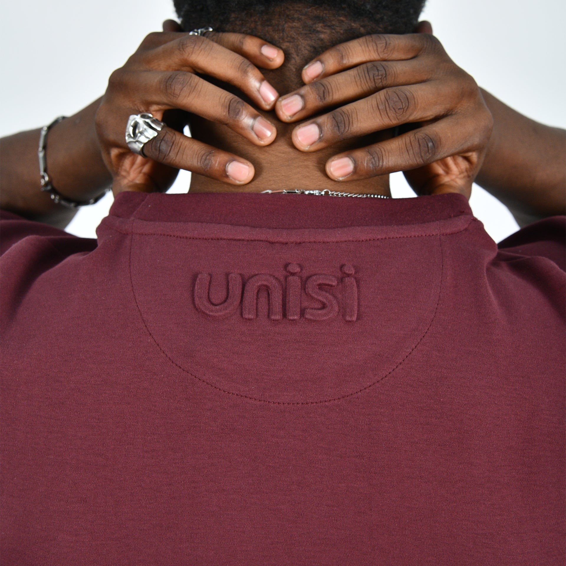 Burgundy Seamless T-shirt From Unisi - WECRE8