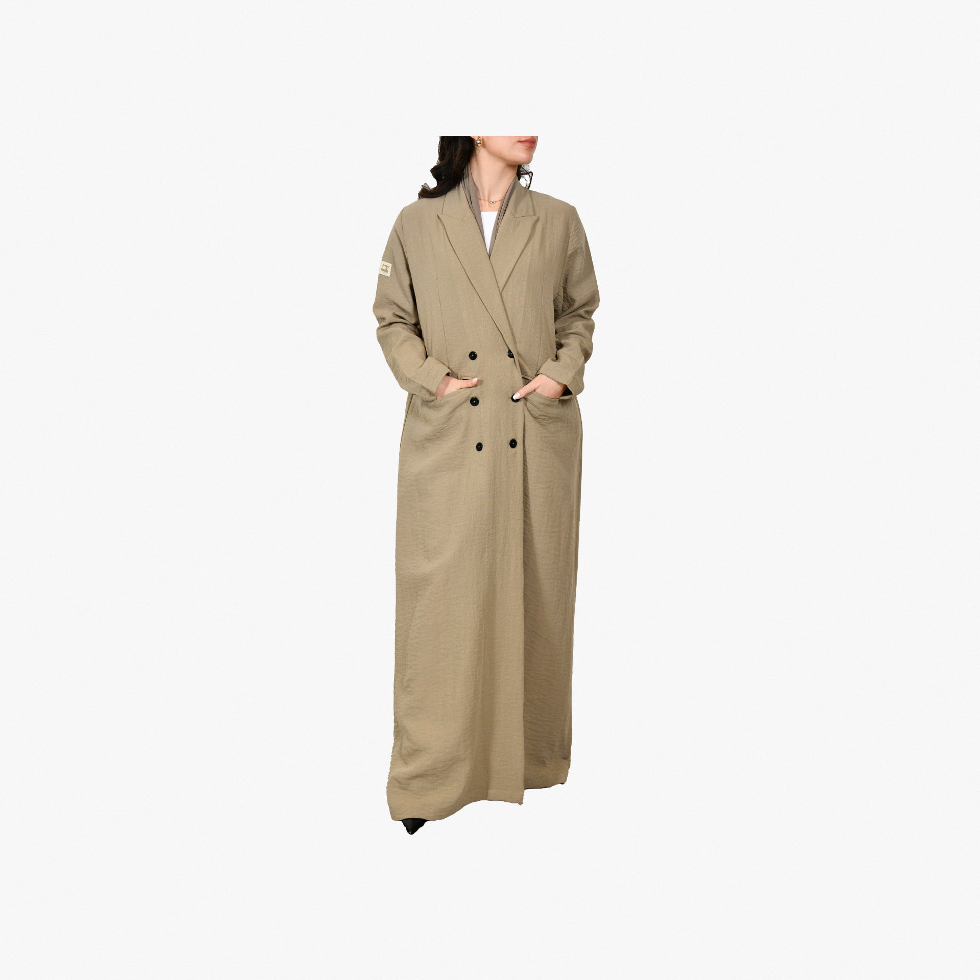 Camel Suit Abaya From Darzah - WECRE8