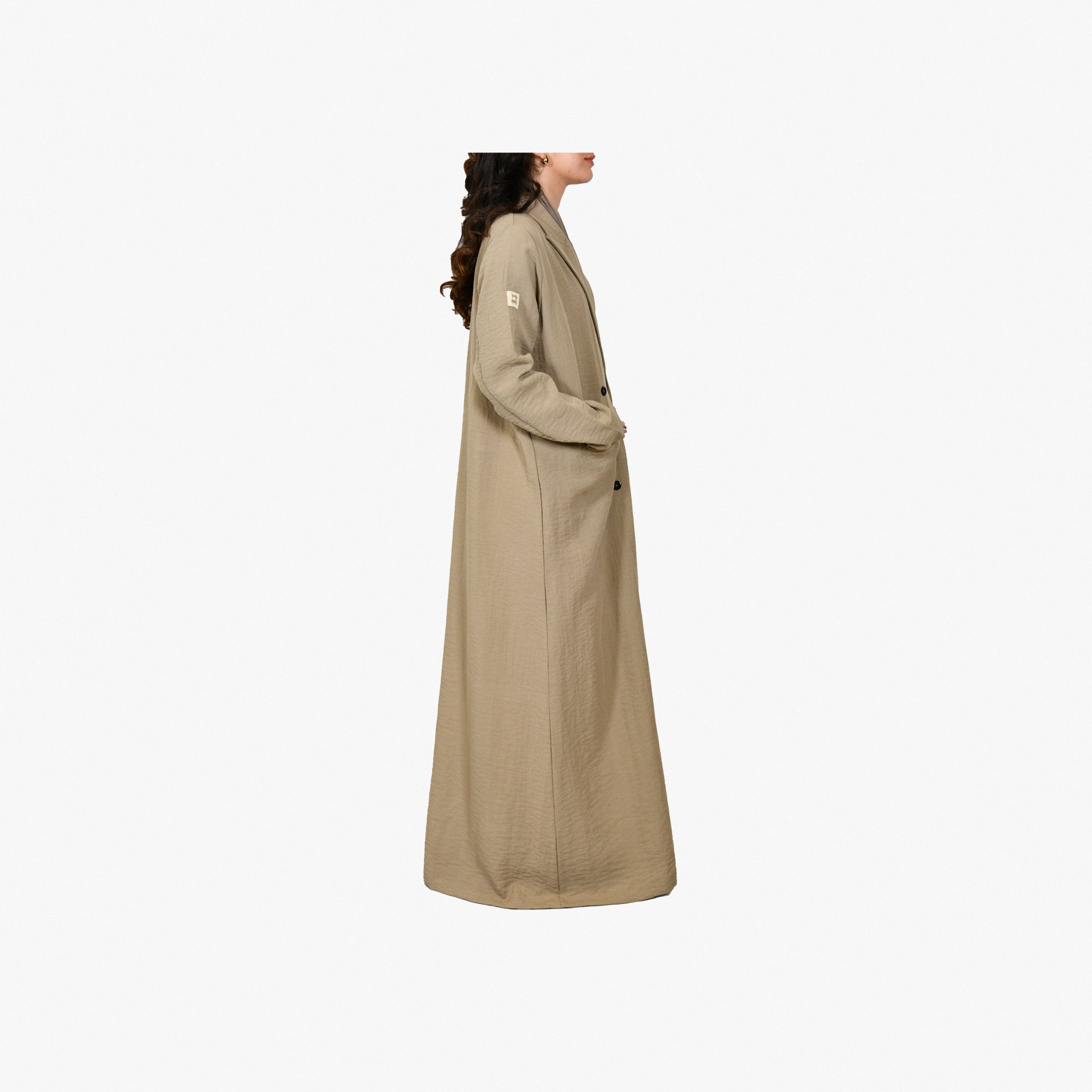 Camel Suit Abaya From Darzah - WECRE8