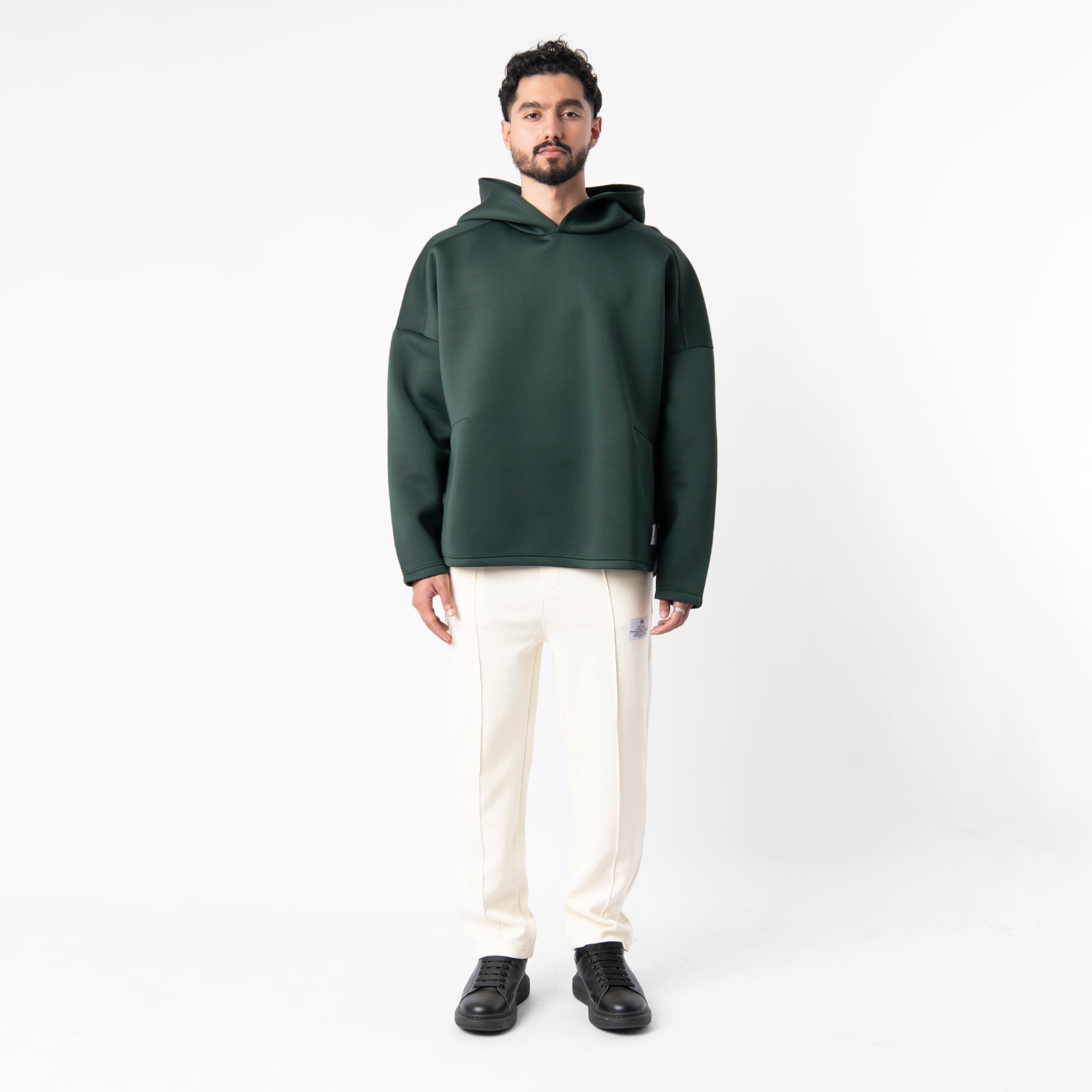 Dark Green Spring Oversize Hoodie From The Palm - WECRE8