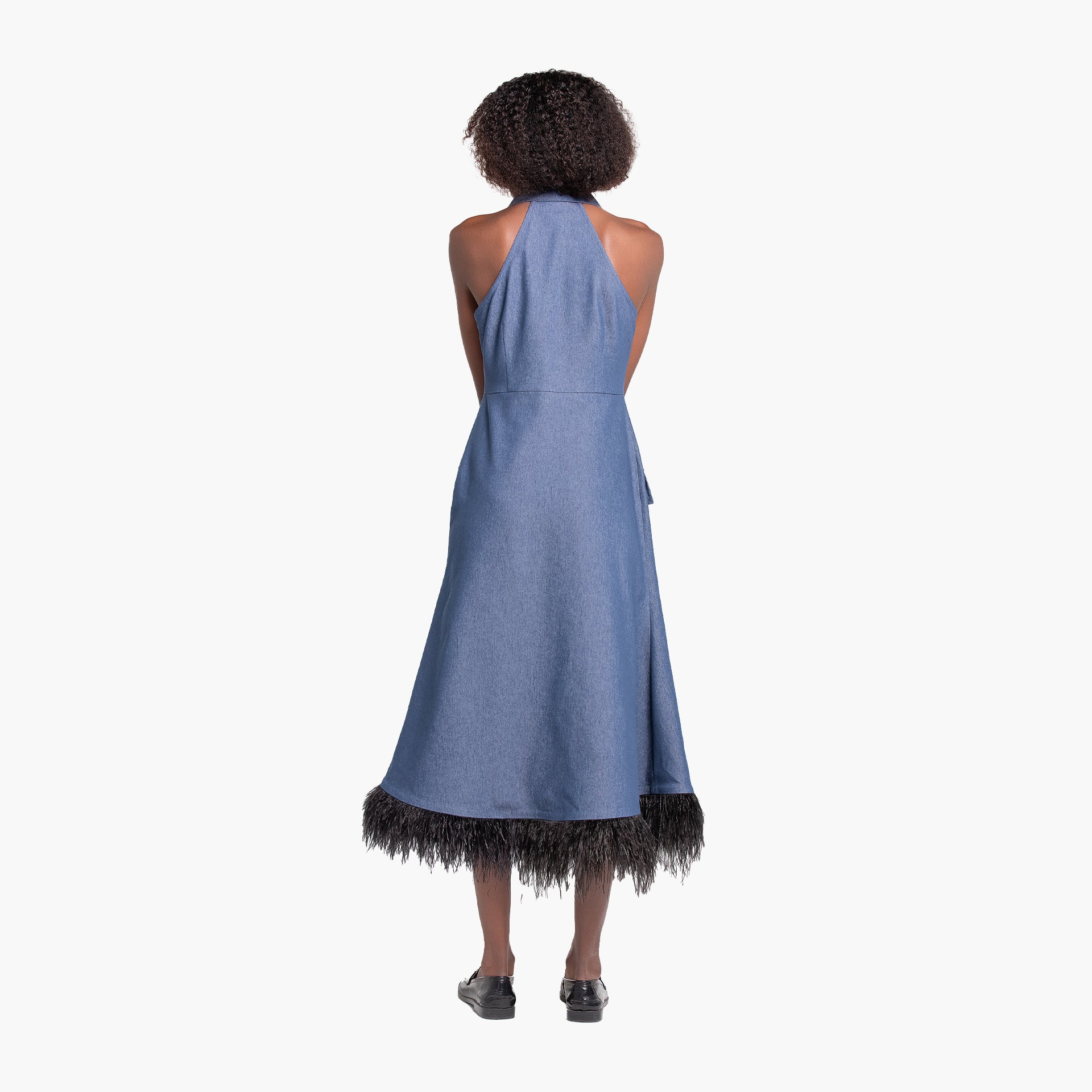 Classic Denim Dress by Lili Blanc