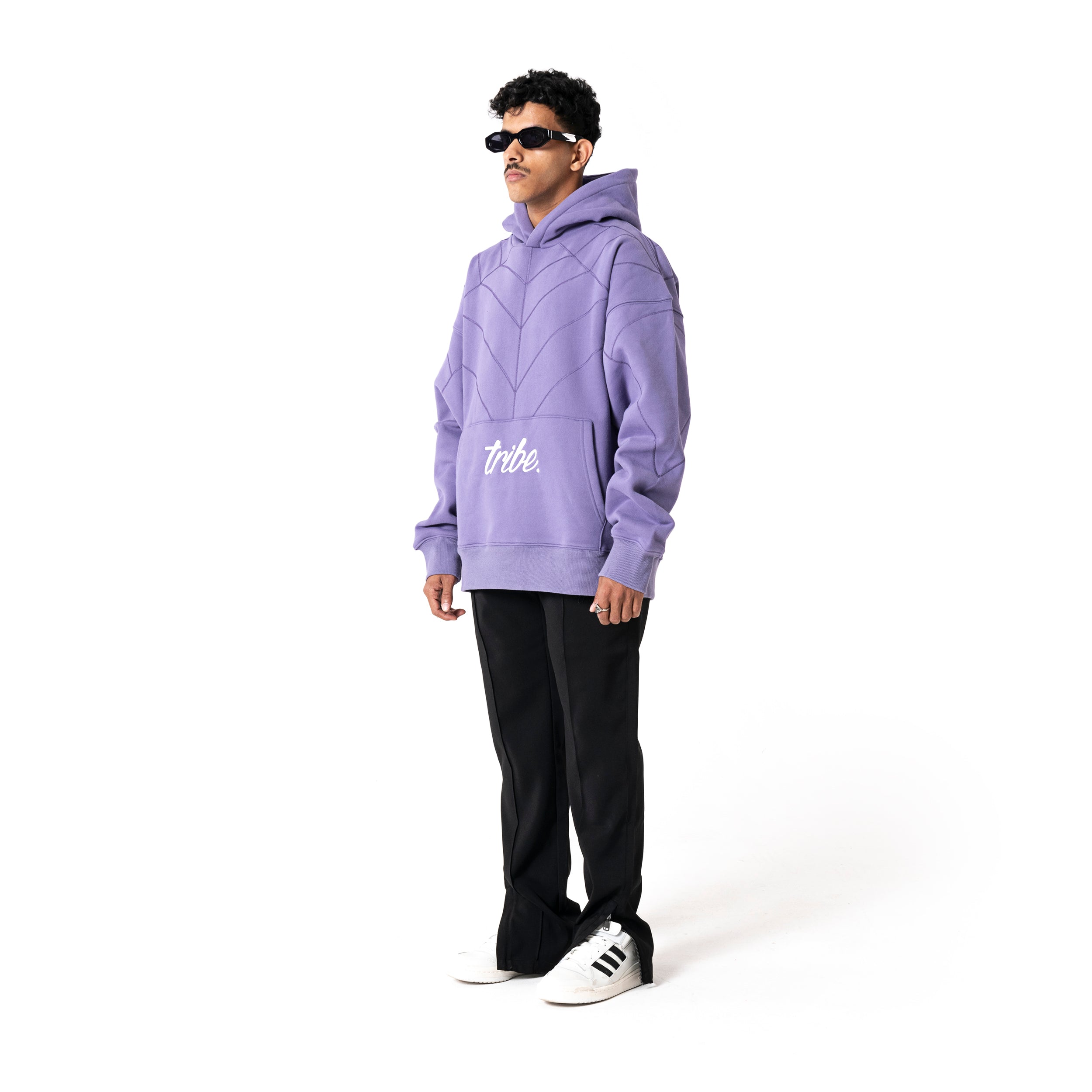 Purple web hoodie From Tribe