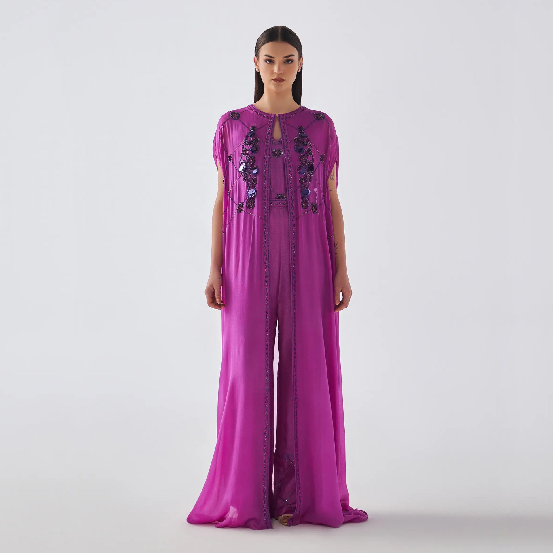 Fuchsia jumpsuit