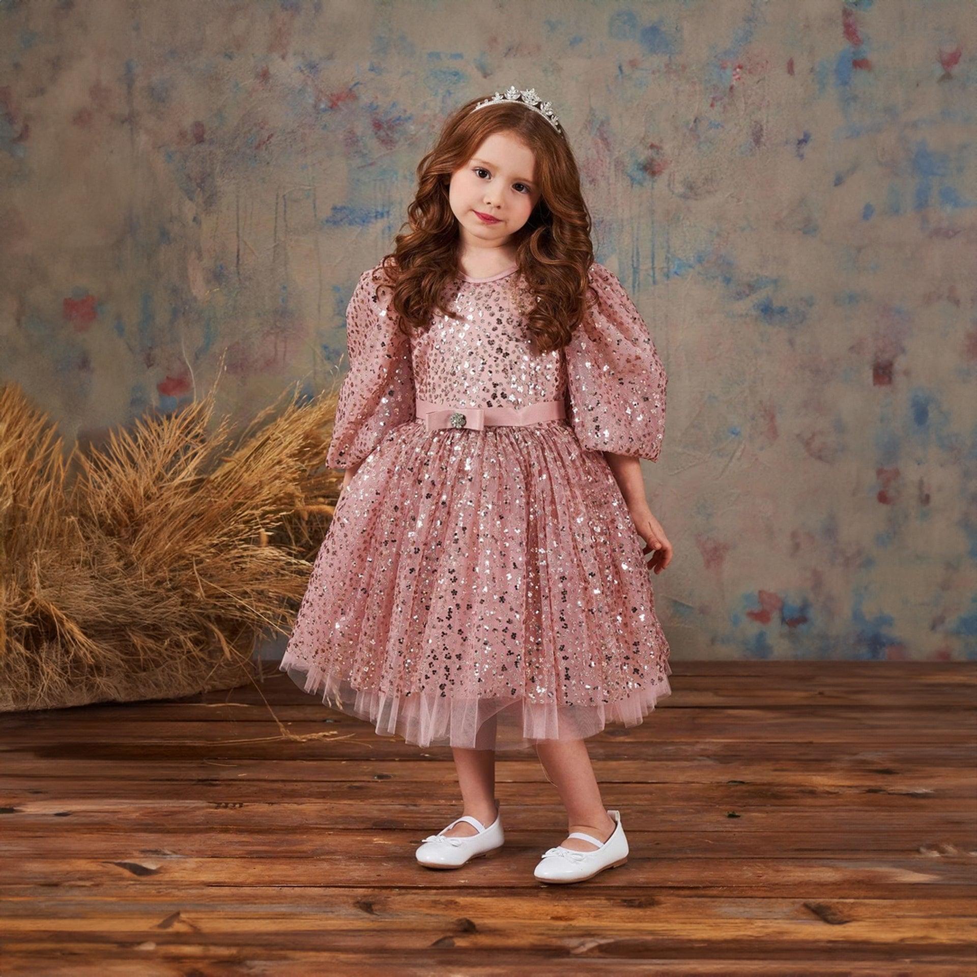 Girls Clove Dress By Wecre8 - WECRE8