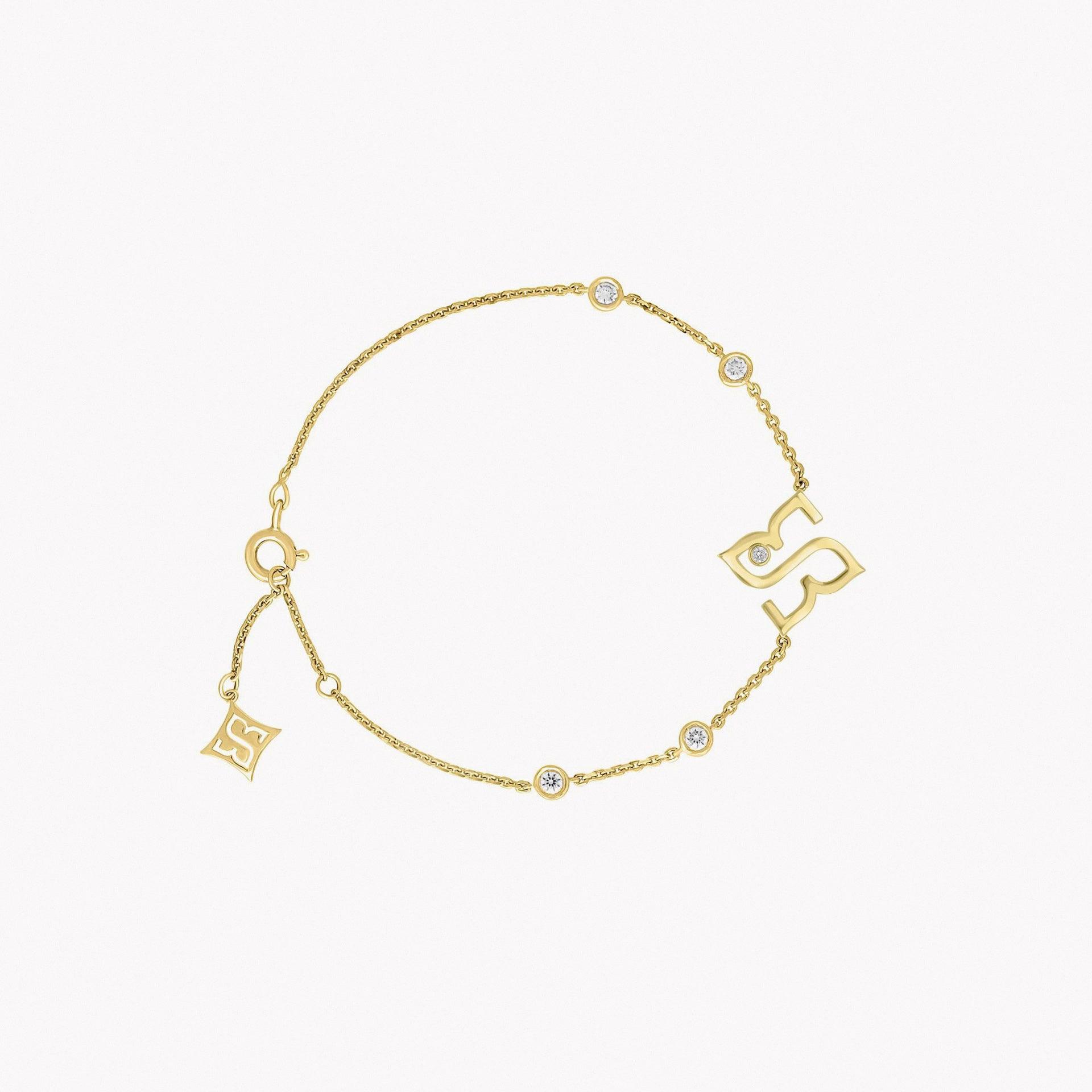 Gold Classic Bracelet From Le Soleil - WECRE8