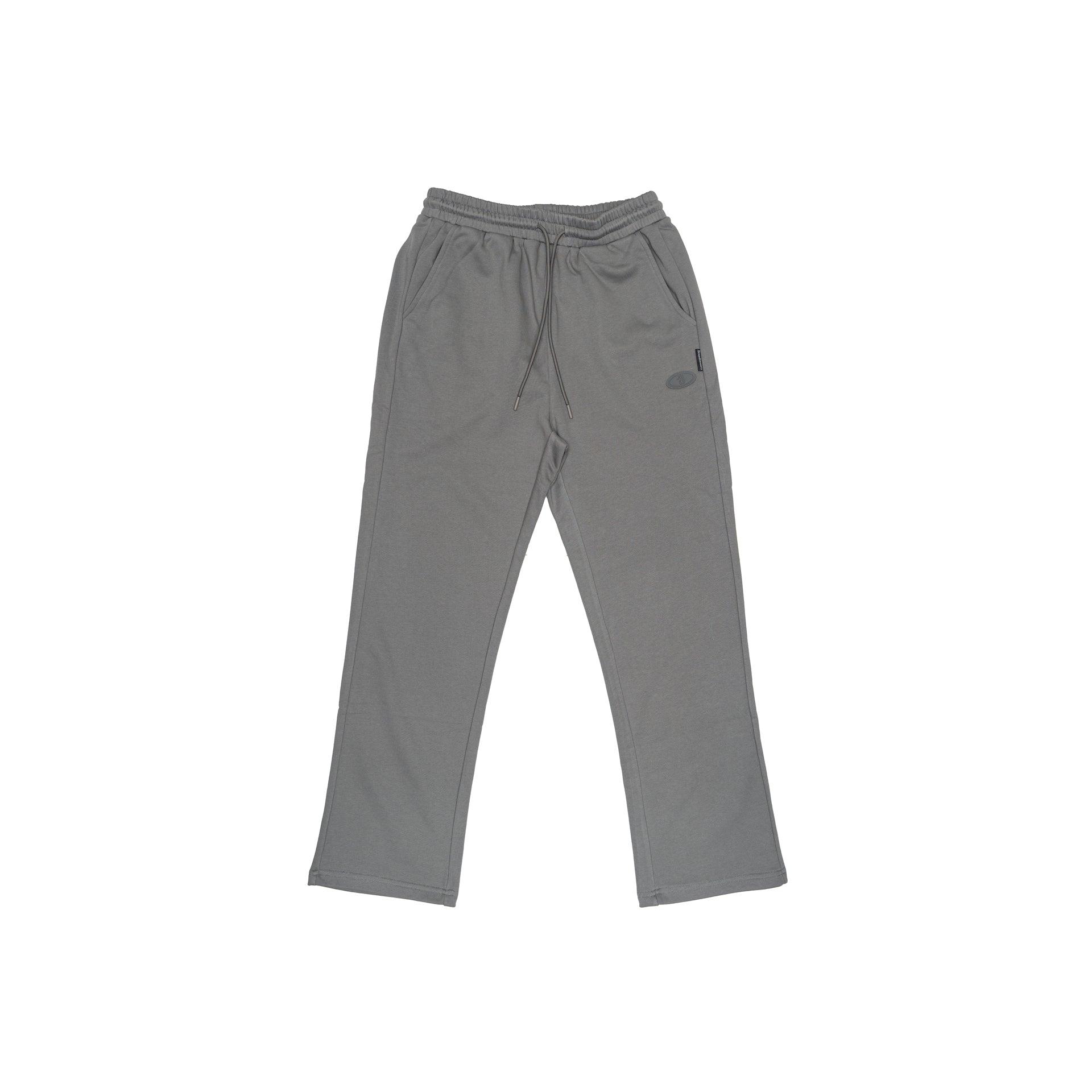 Gray Cotton Sweatpants by Brandtionary - WECRE8