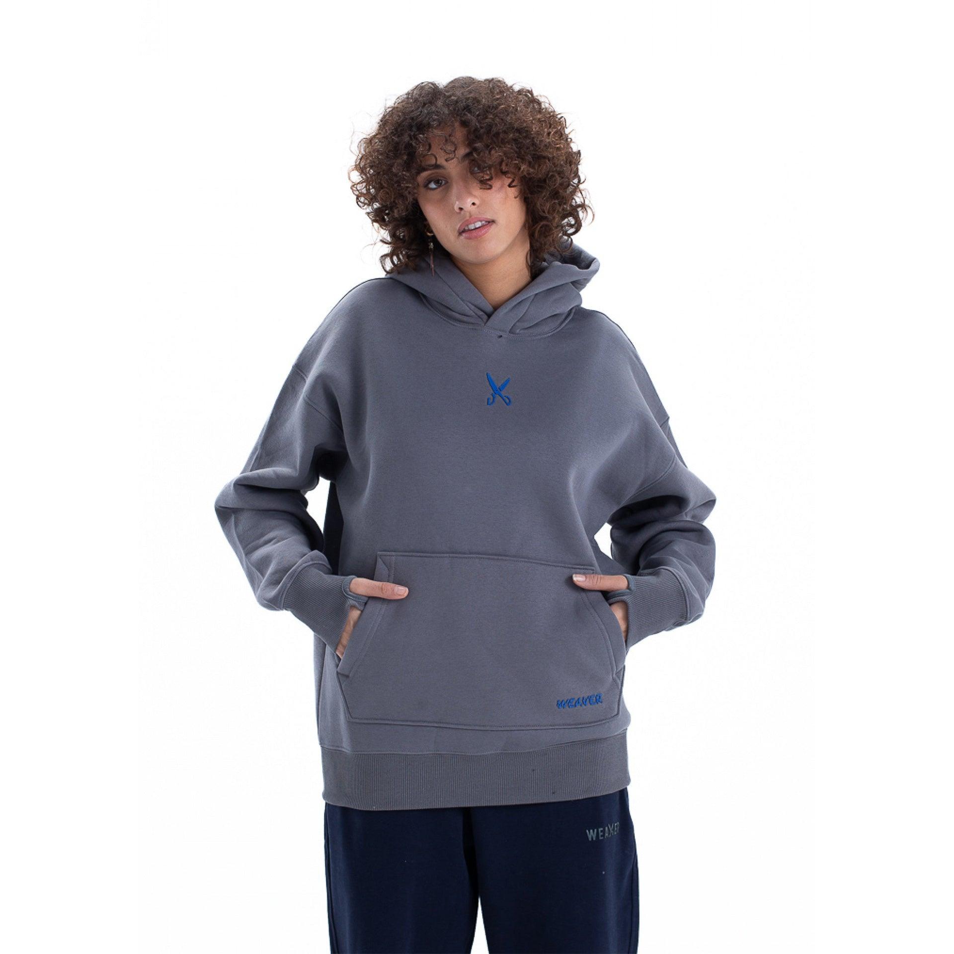 Gray Hoodie By Weaver Design - WECRE8
