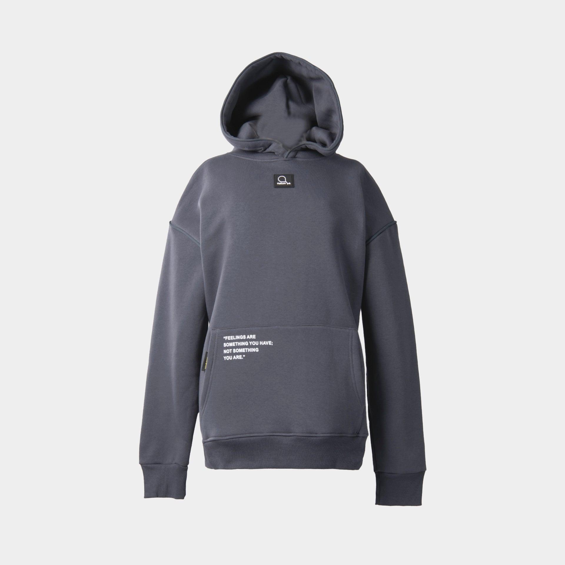 Gray Hoodie From Helium - WECRE8