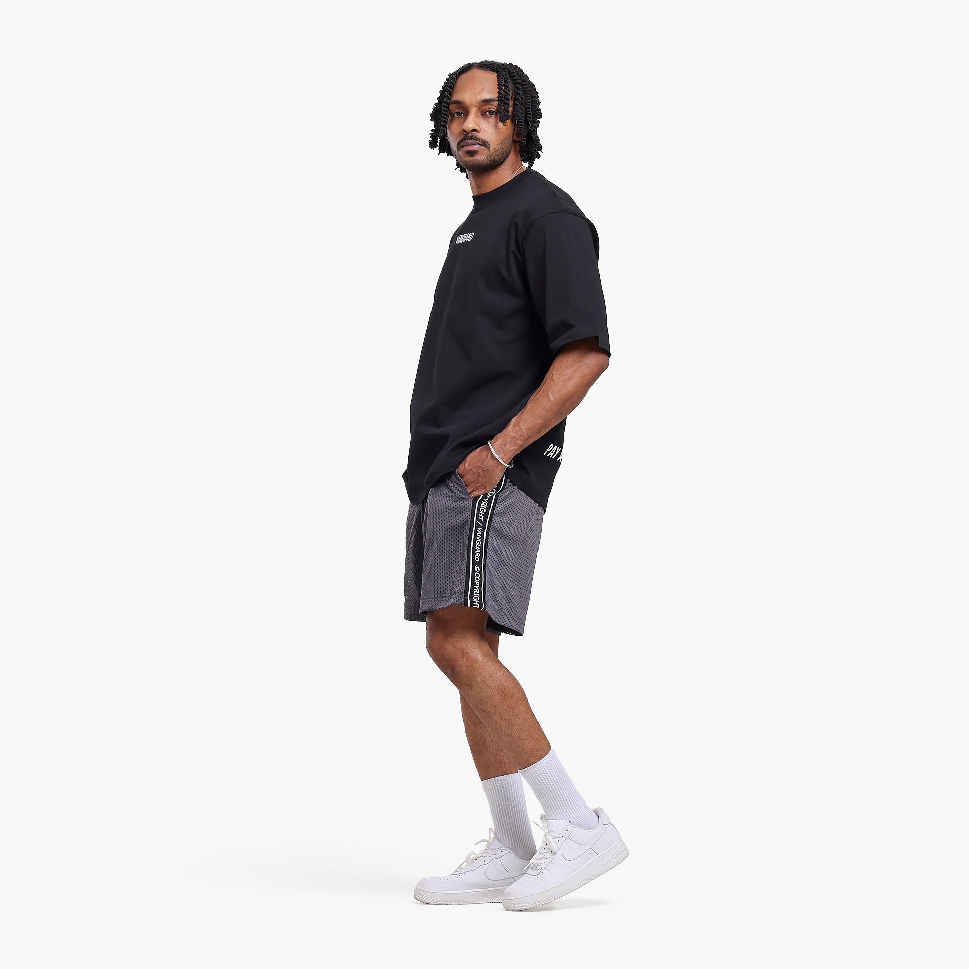 Gray Jordan Shorts From Vanguard - WECRE8