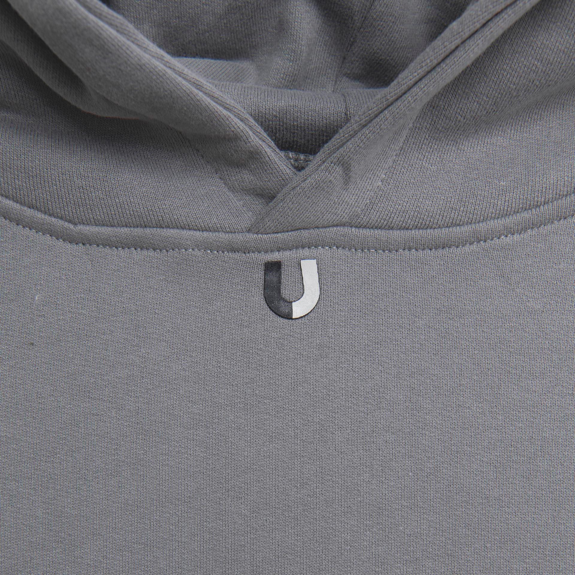 Gray Oversize Hoodie From Unisi - WECRE8