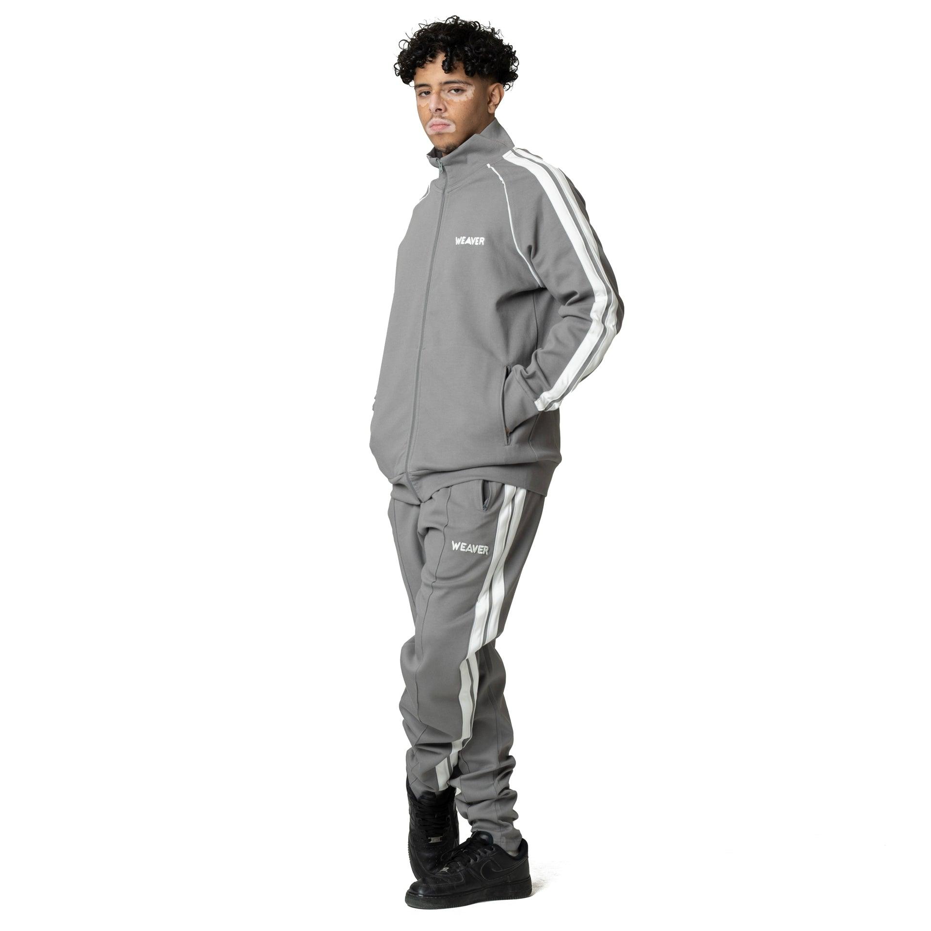 Gray Tracksuit Set From Weaver Design - WECRE8