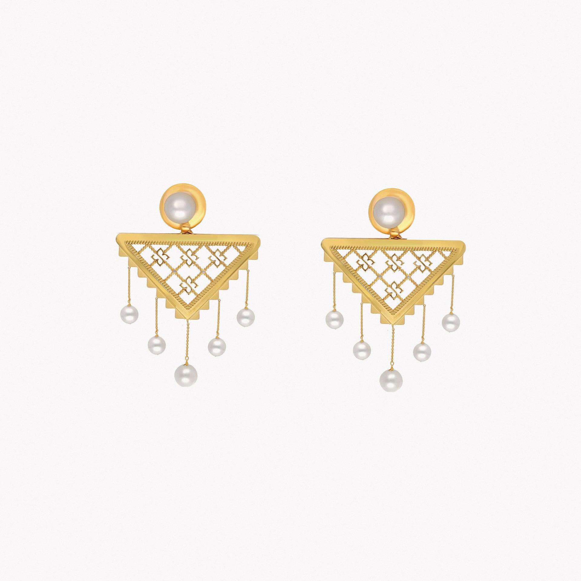 Jadeel Gold Baby Earrings From Le-Soleil - WECRE8