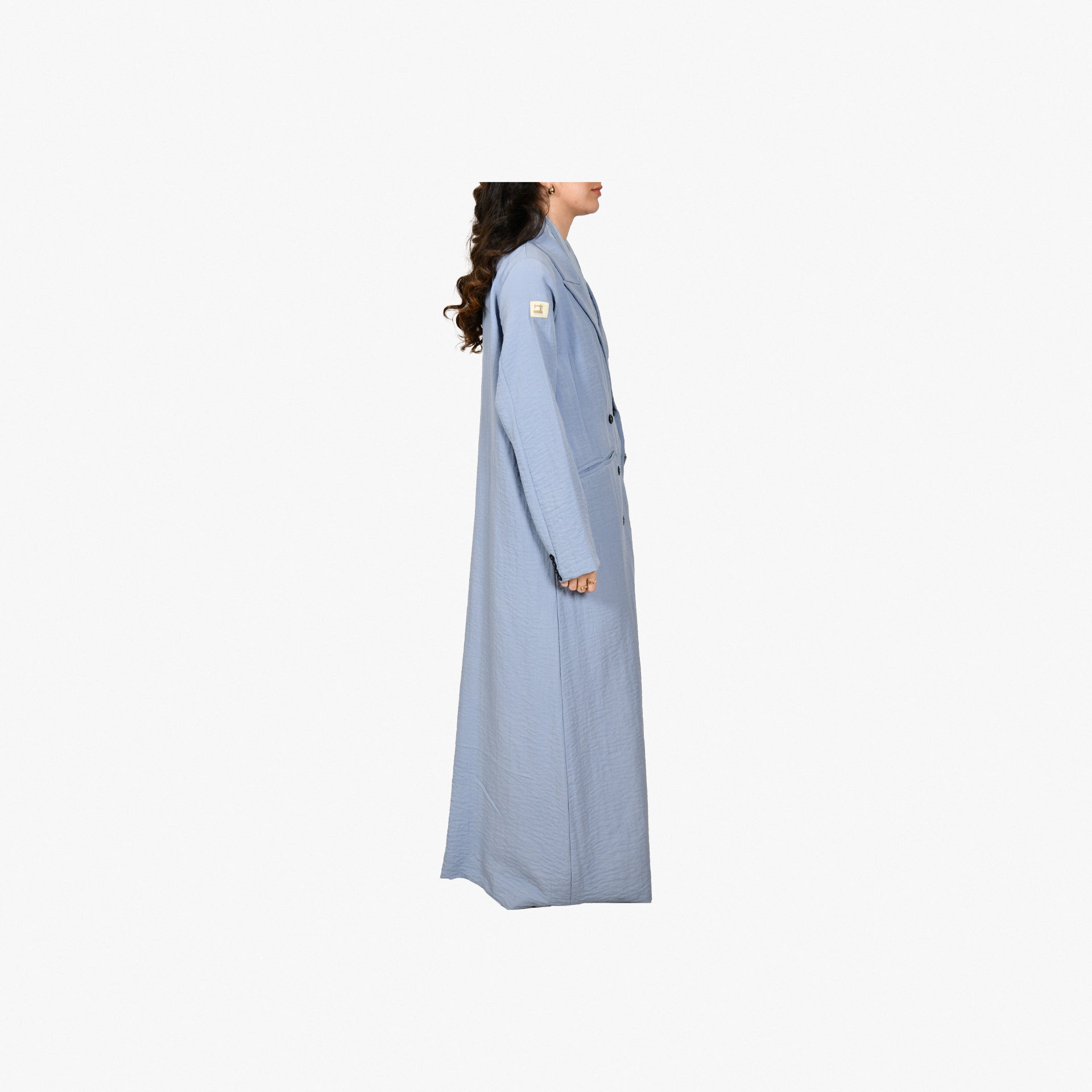 Light Blue Suit Abaya From Darzah - WECRE8