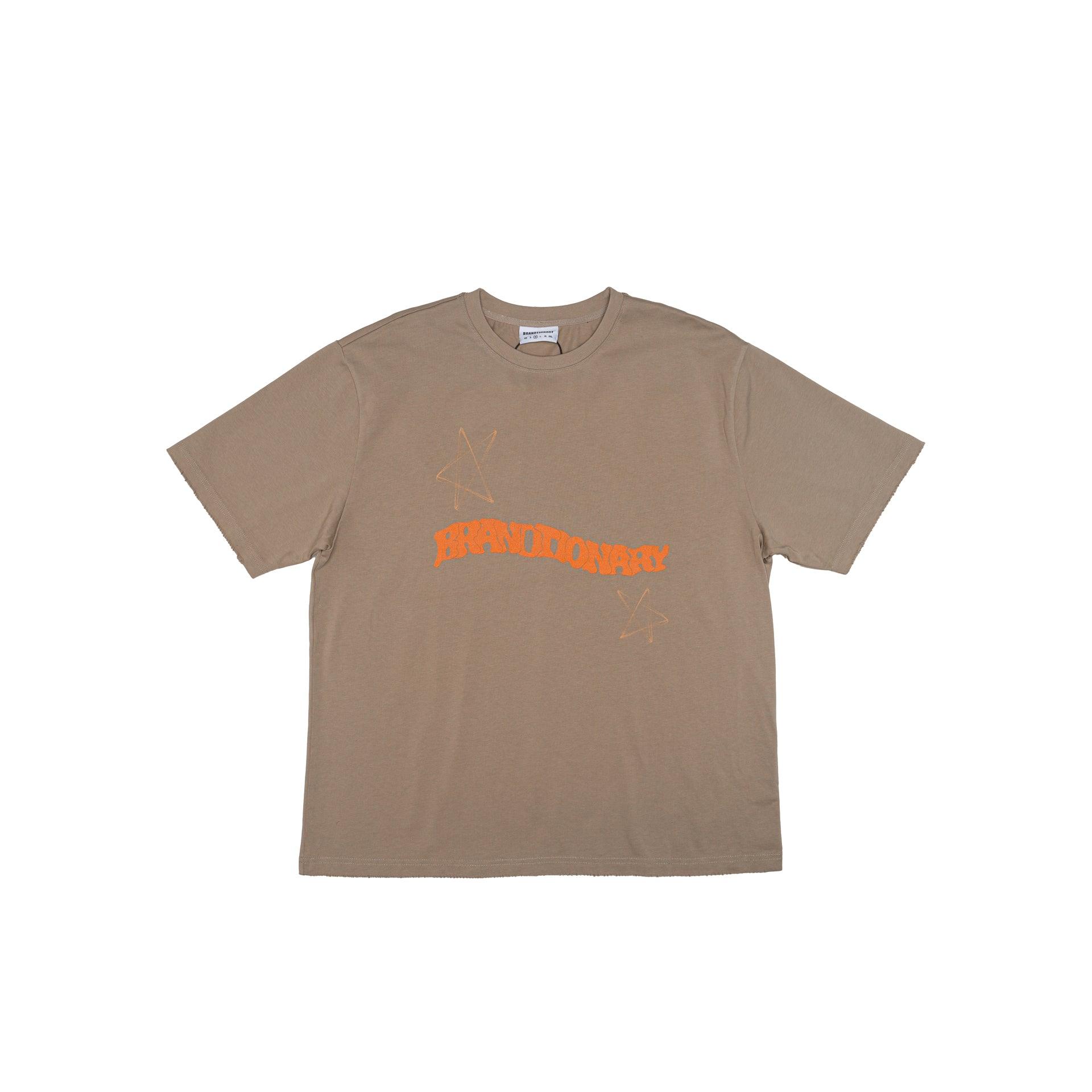 Light Brown T-shirt "The Stars" by Brandtionary - WECRE8