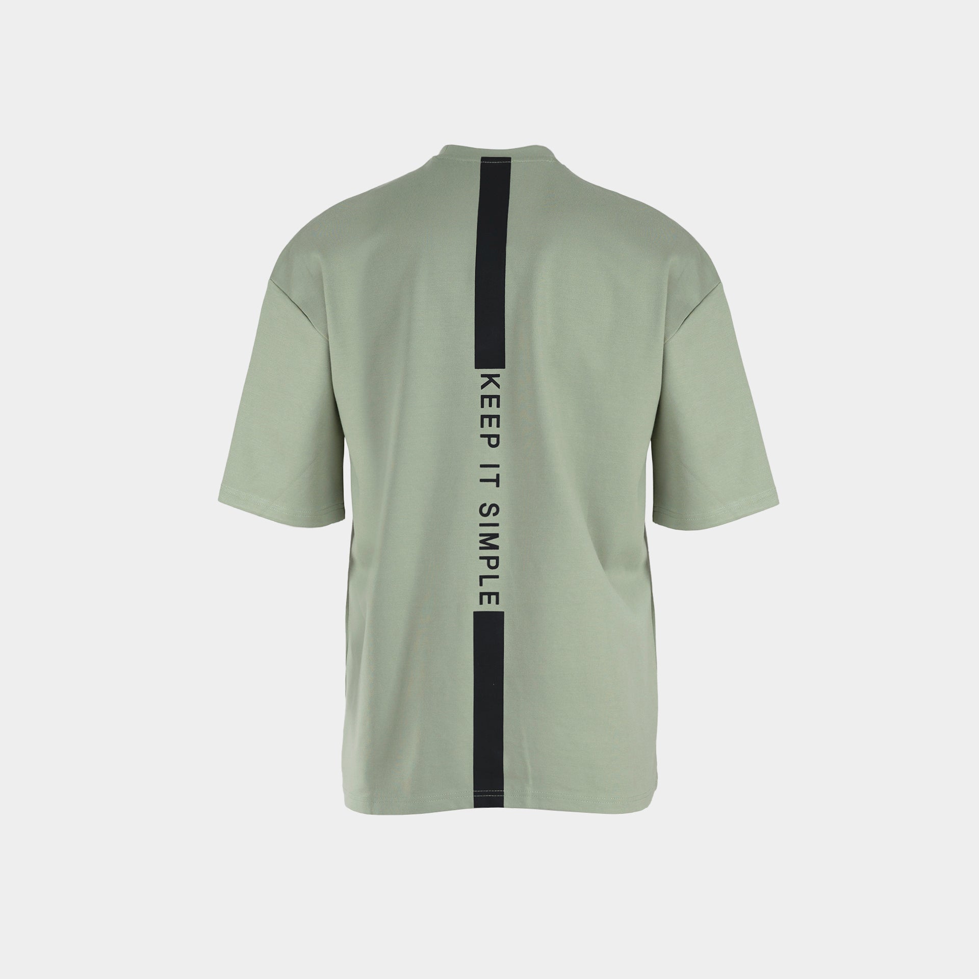 Light Green Be Simple T-shirt By Z Brand - WECRE8