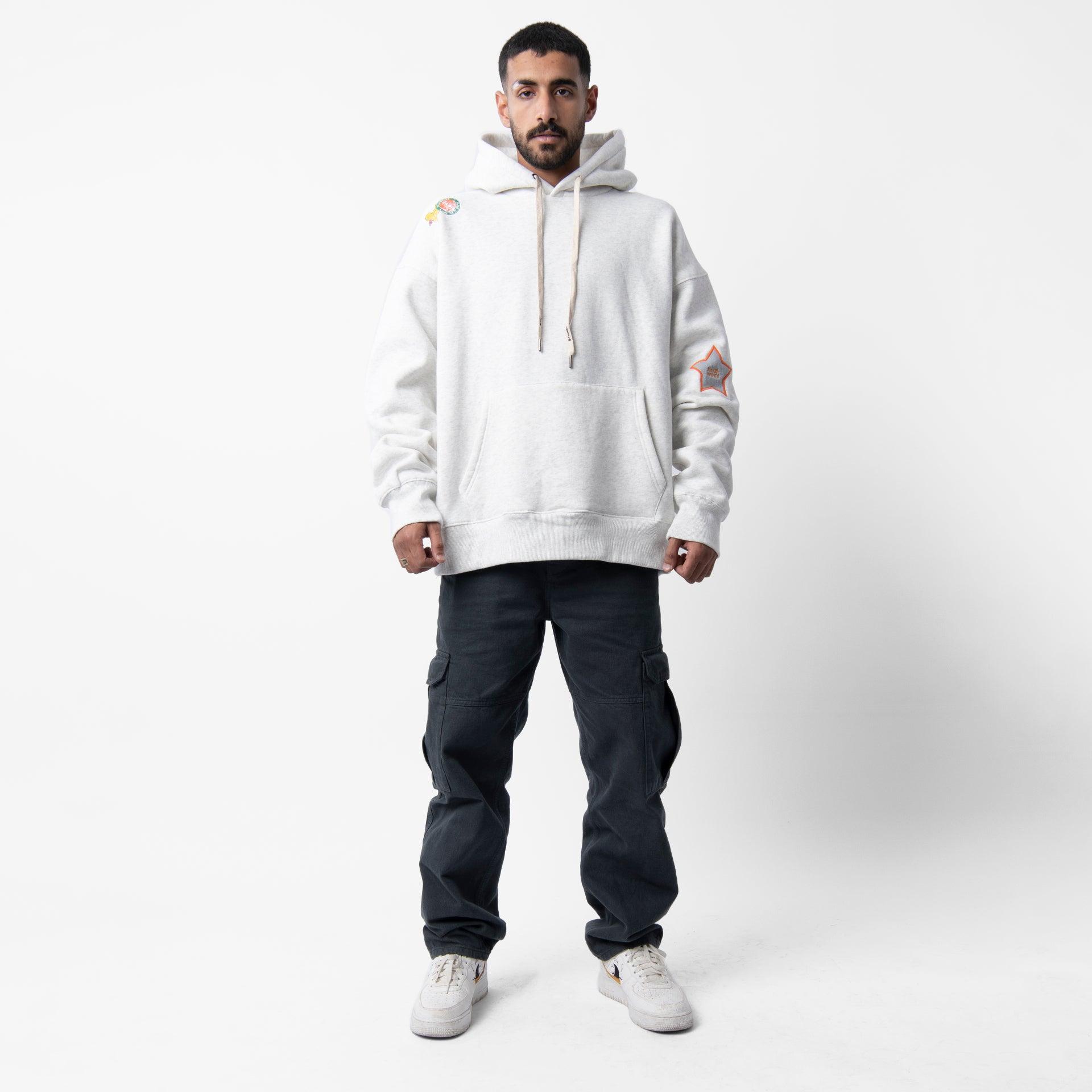 Light Grey Classic Hoodie From I'm West - WECRE8