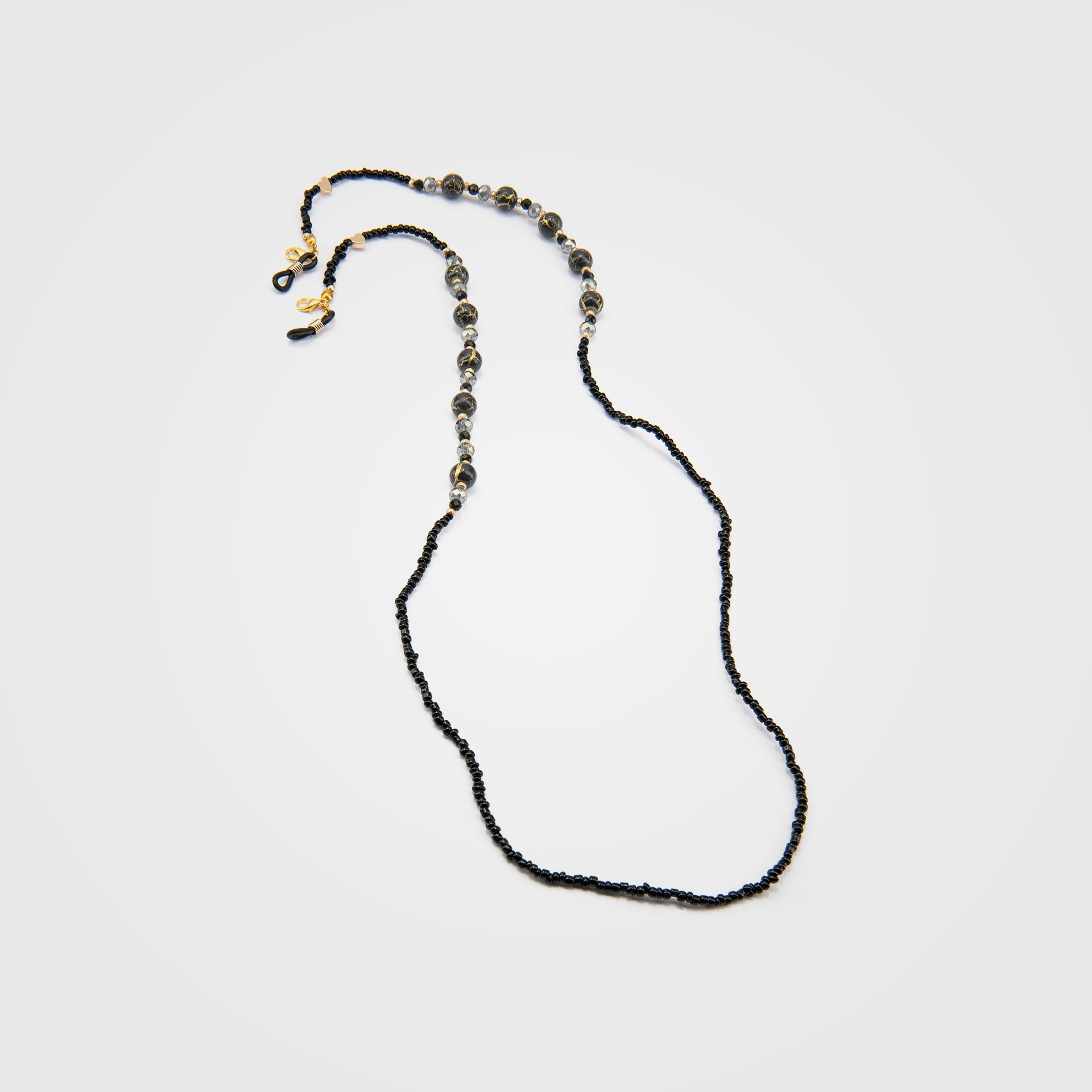 Moon Light Stone Beaded Chain for Sunglasses and Masks From Aurora - WECRE8