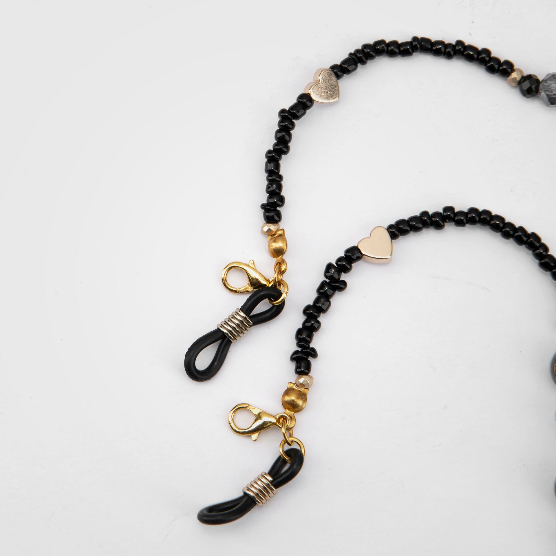 Moon Light Stone Beaded Chain for Sunglasses and Masks From Aurora - WECRE8