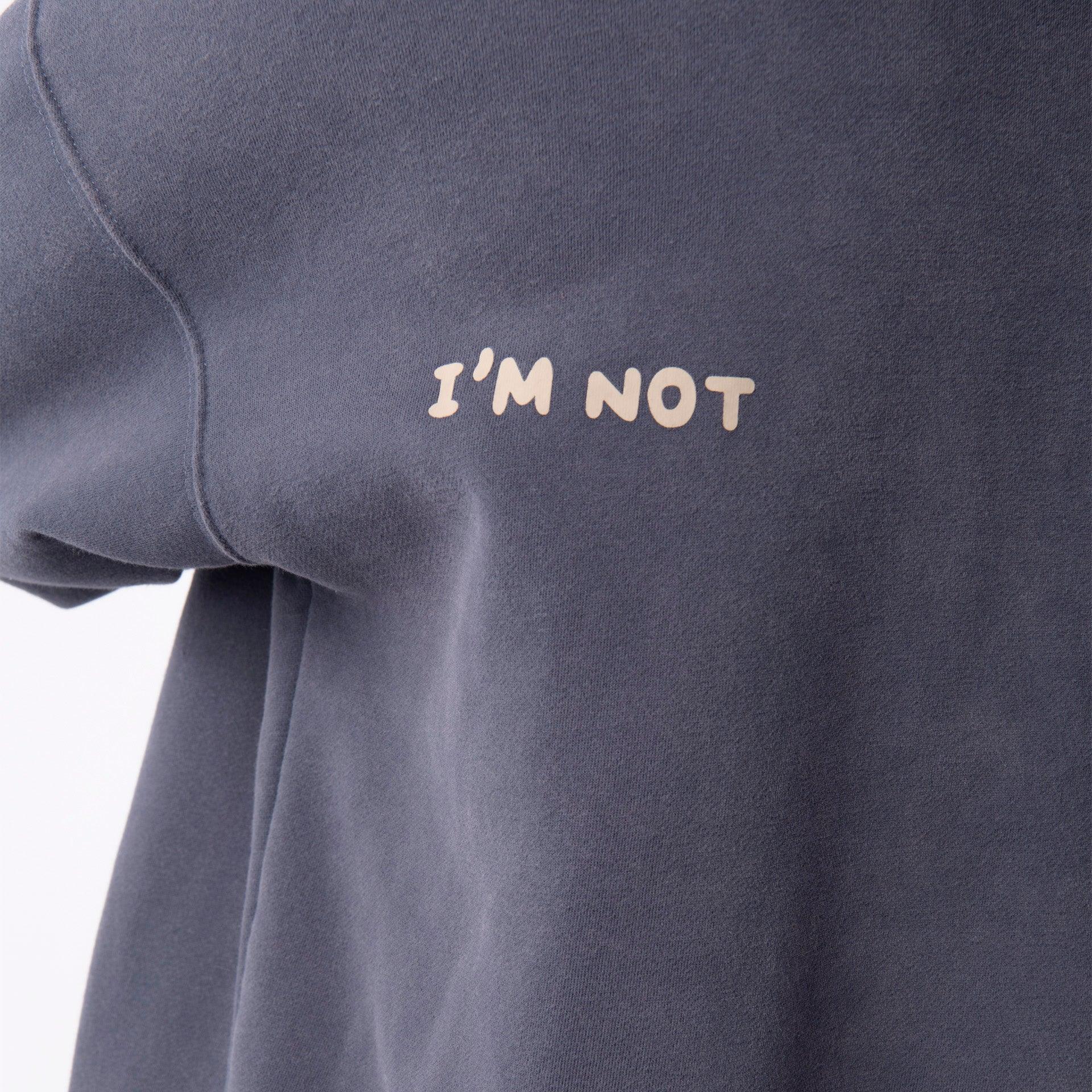 Navy No I'm Not Harry Styles Hoodie From I'm West - WECRE8