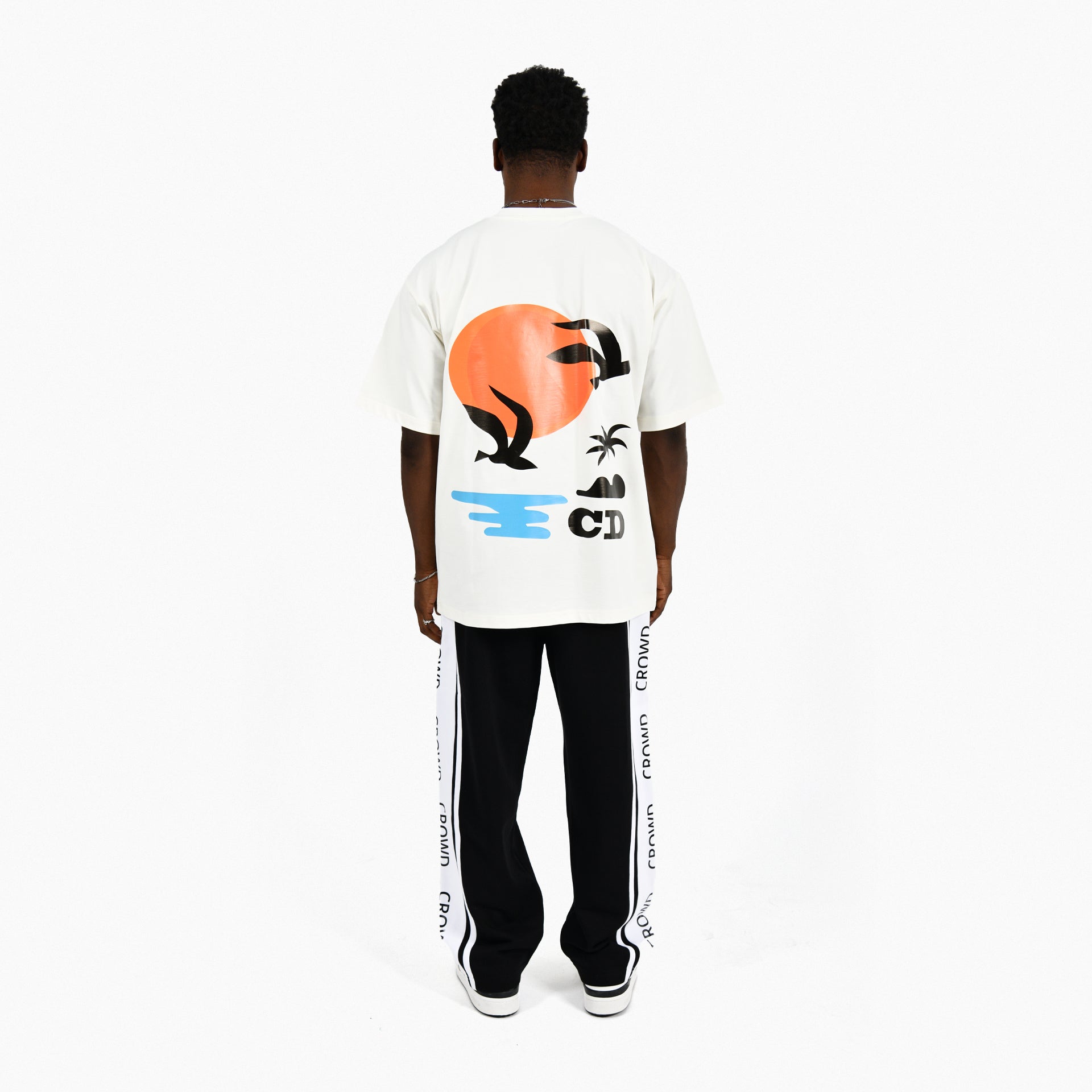 Off White T-shirt From Crowd - WECRE8