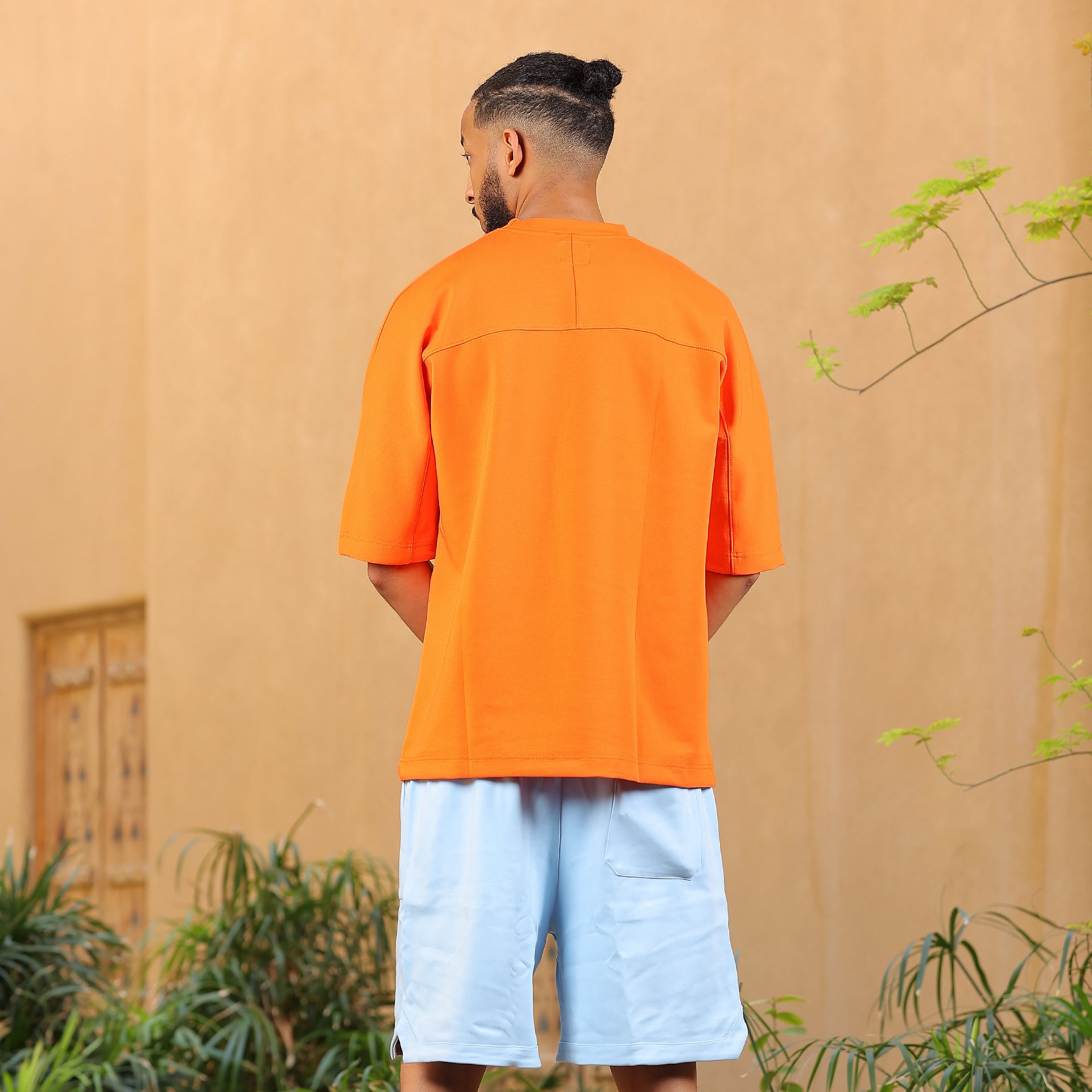 Orange Stay in Shape T-shirt From Pavone - WECRE8