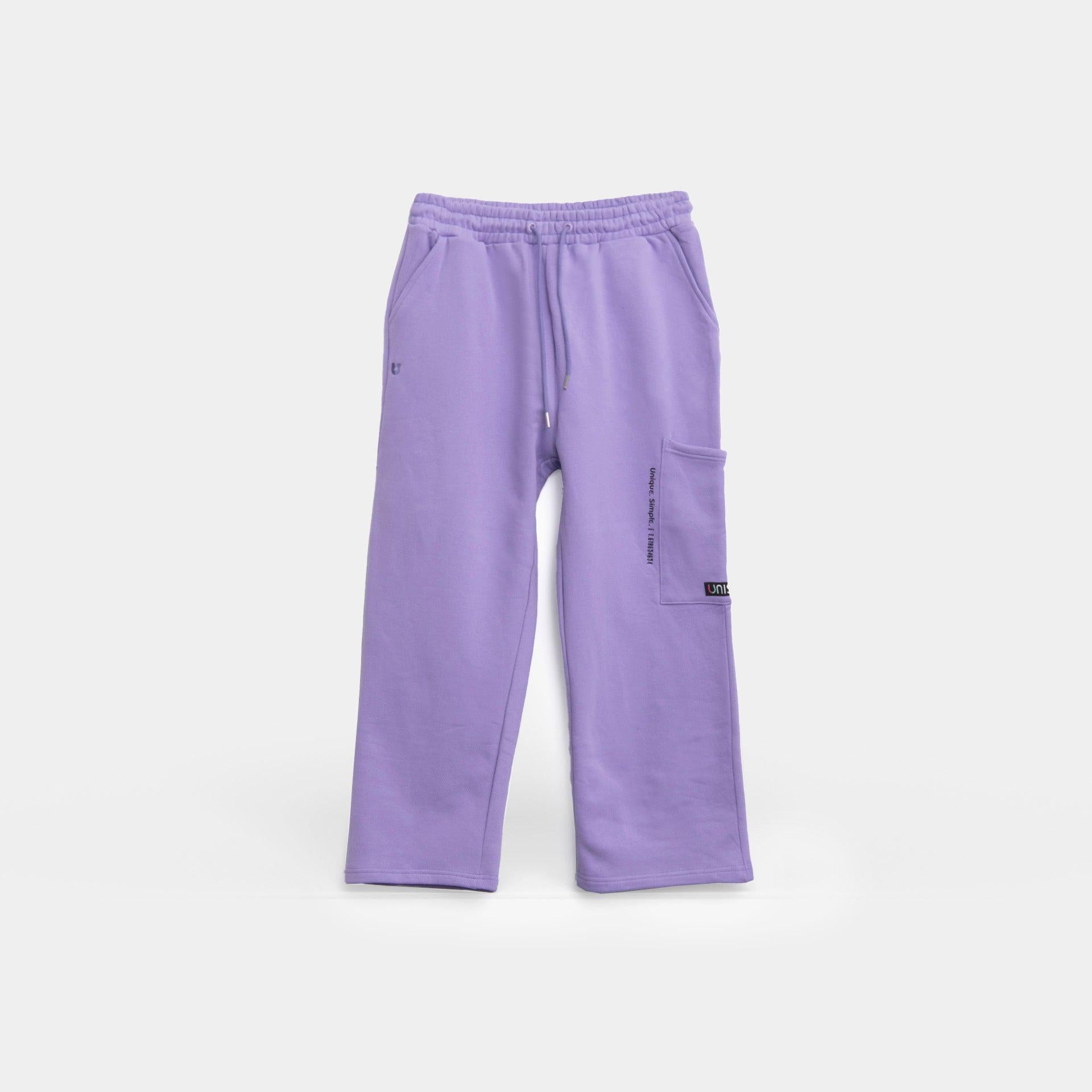 Purple Sweatpants From Unisi - WECRE8