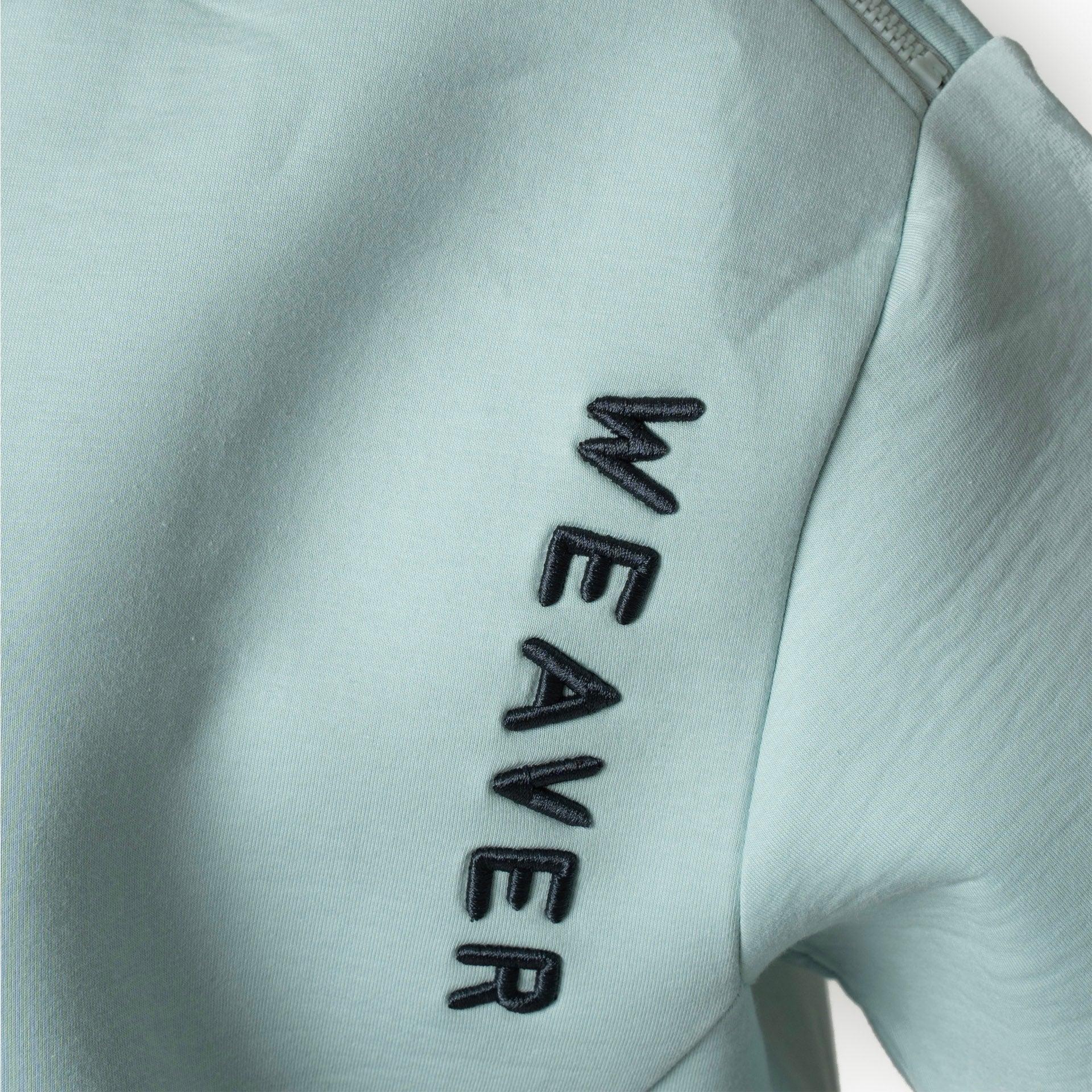 Sky Blue High Neck Shirt From Weaver Design - WECRE8