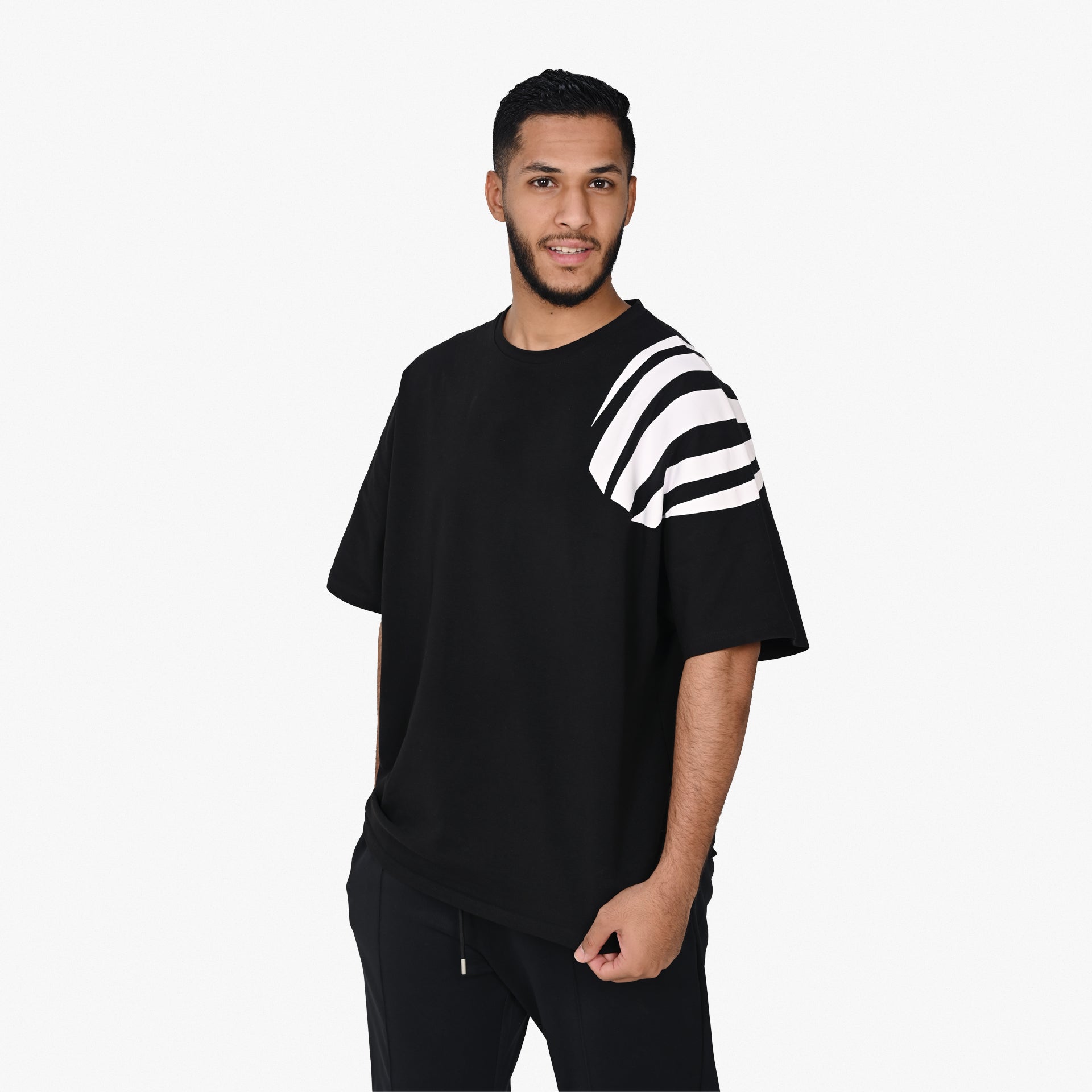 Unisex Black Oversized T-shirt by Descent - WECRE8