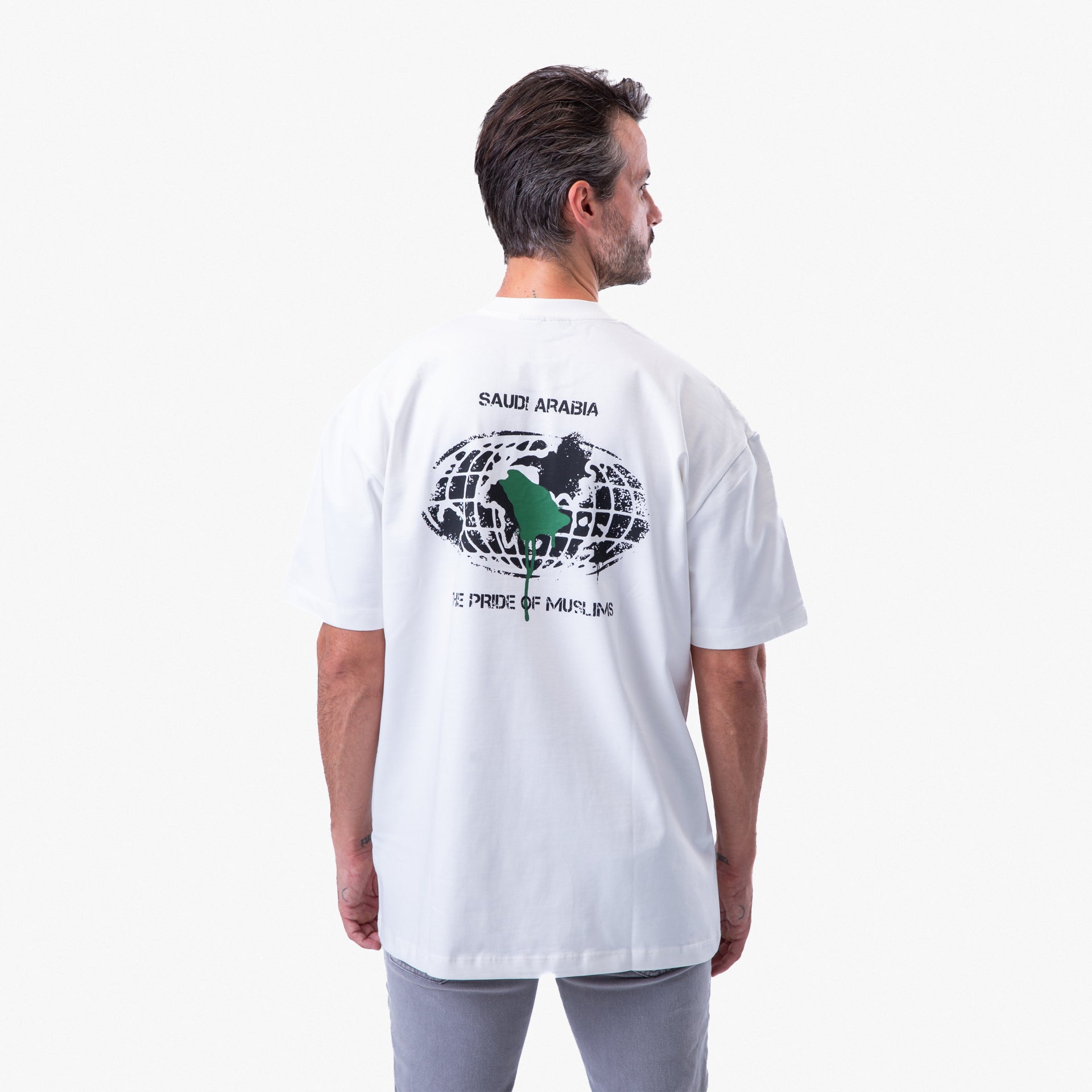 Unisex White National Day T-shirt by Weaver Design - WECRE8