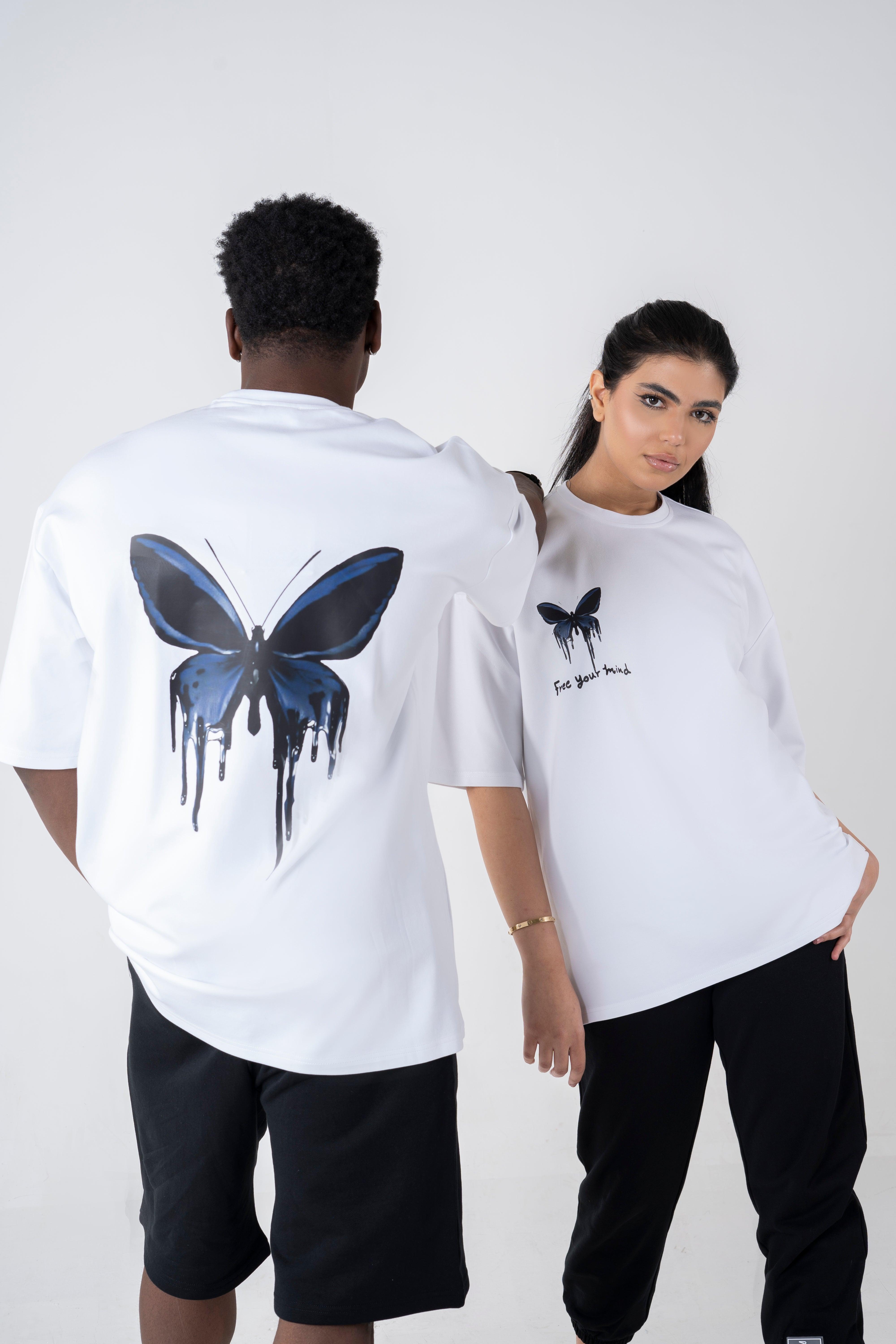 White Butterfly T-shirt From Z Brand (Copy) TEST - WECRE8